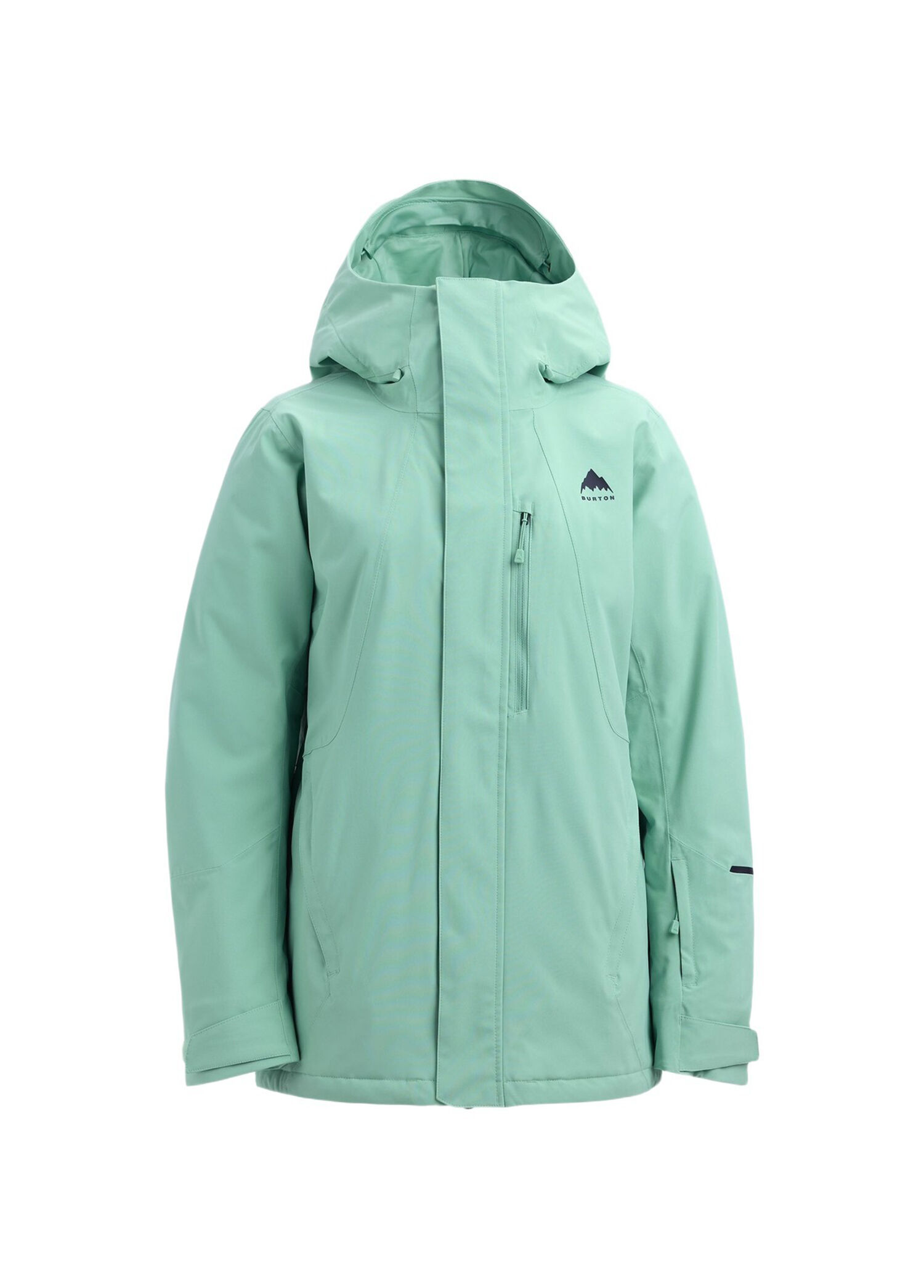 Reserve 2L Ins Stretch Slim Yeşil Kapüşonlu Kadın Snowboard Ceketi