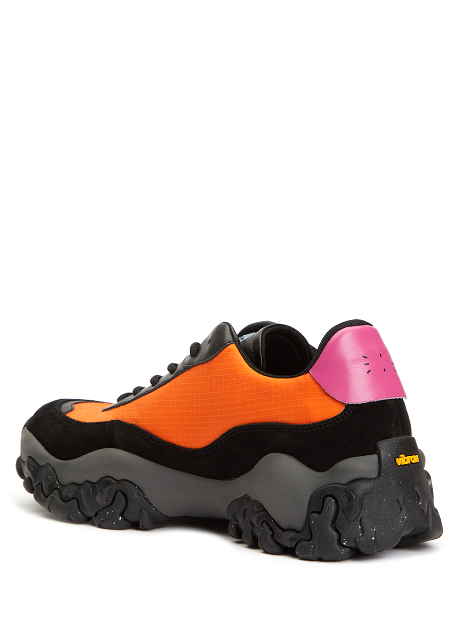 Beymen Turuncu Siyah Erkek Deri Sneaker. 2 Beymen Turuncu Siyah Erkek Deri Sneaker. 2