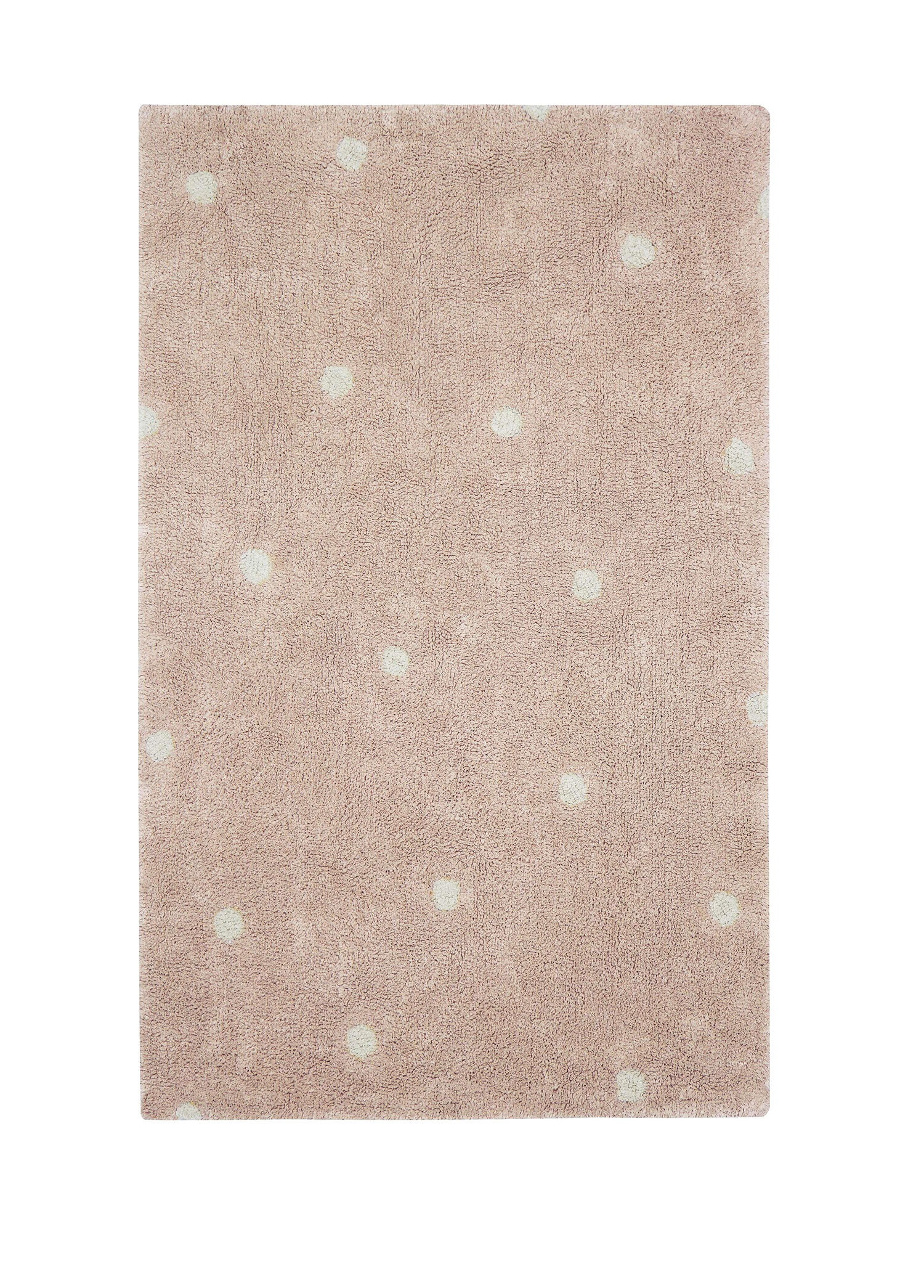 Mini Dot Rose Dikdörtgen Halı 100x150 cm