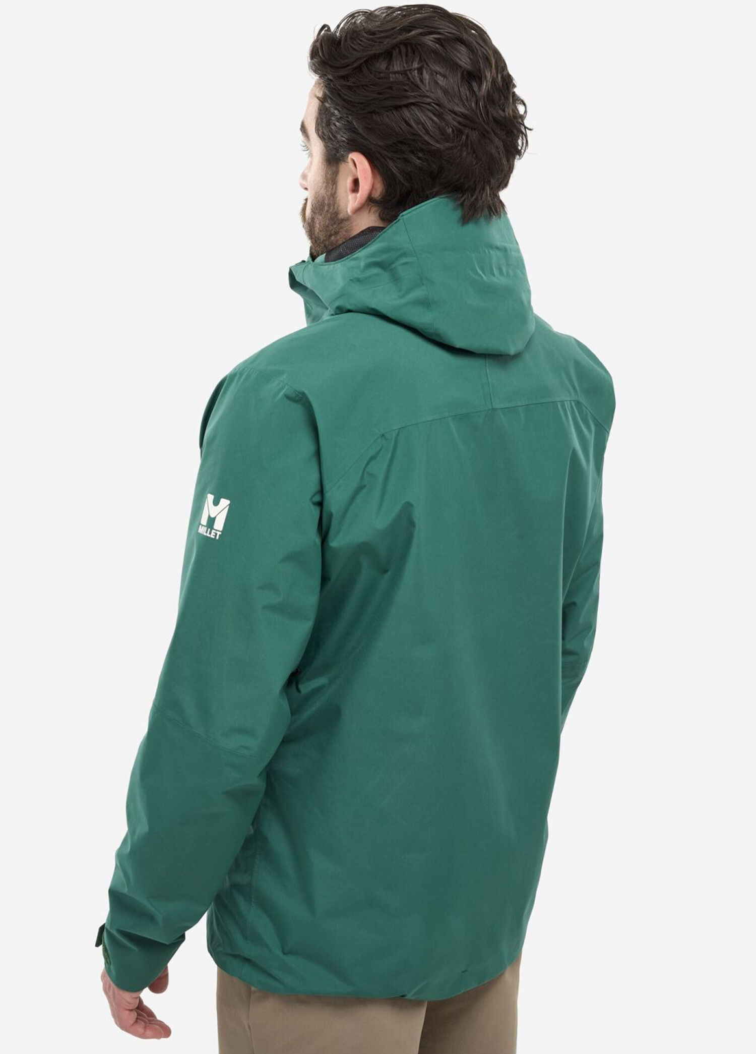 Millet Yeşil Erkek Seneca Gore-Tex Yeşil Kapüşonlu Erkek Spor