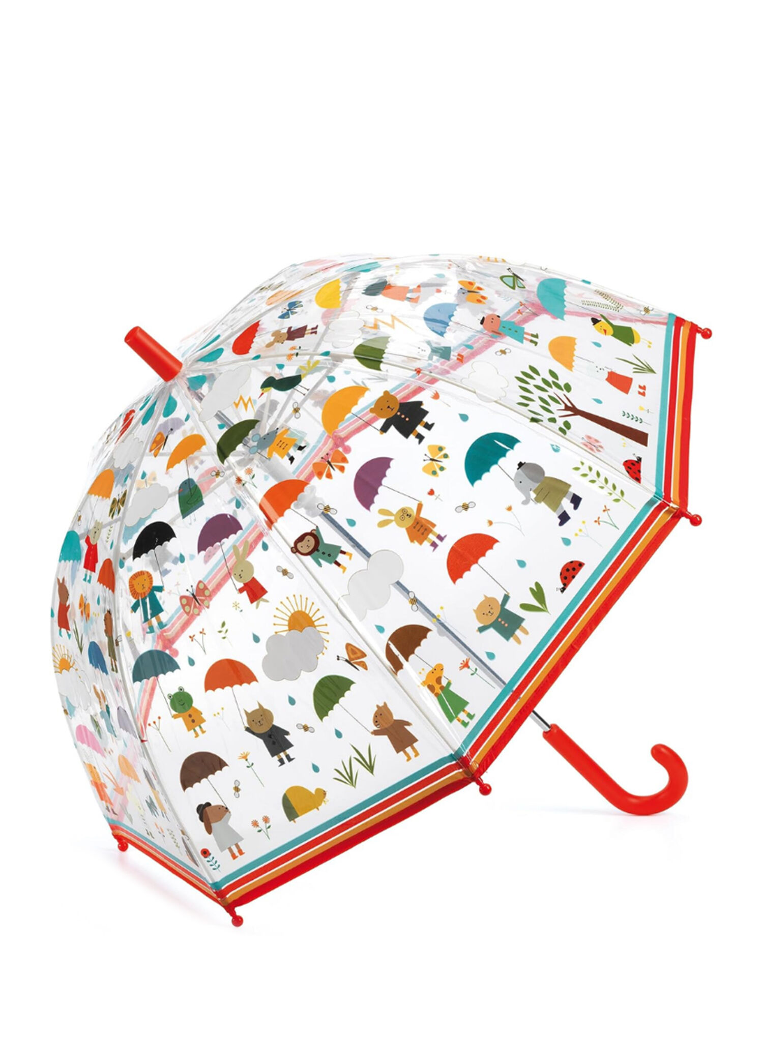 Under The Rain Desenli Unisex Çocuk Şemsiye