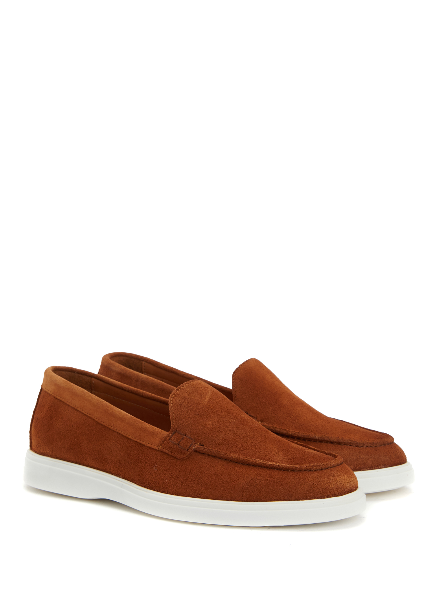 Taba Kadın Süet Loafer_1