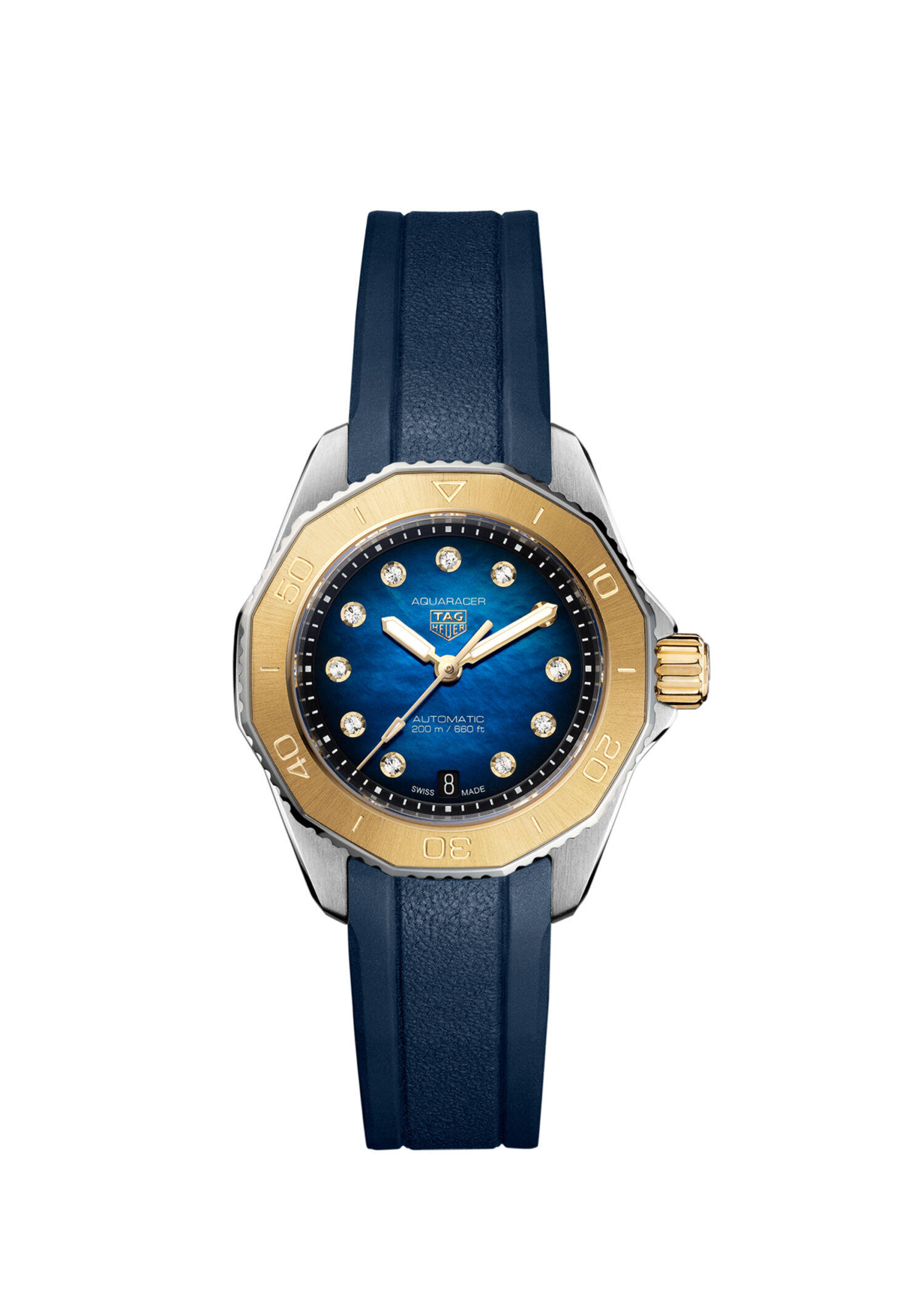 Aquaracer Professional 200 Auto Steel Gold Saat