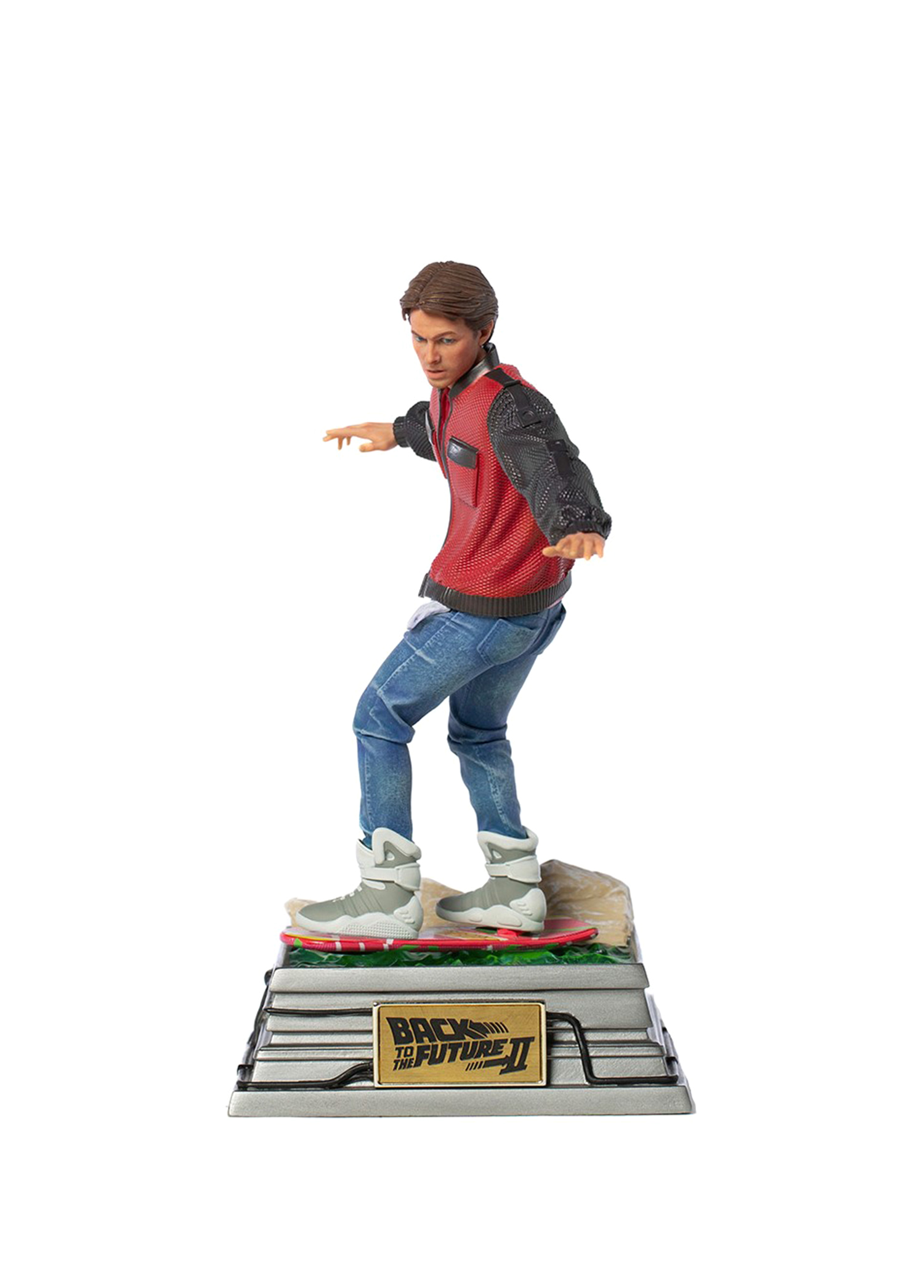 Back To The Future 2 Marty McFly on Hoverboard Limited Edition Heykel