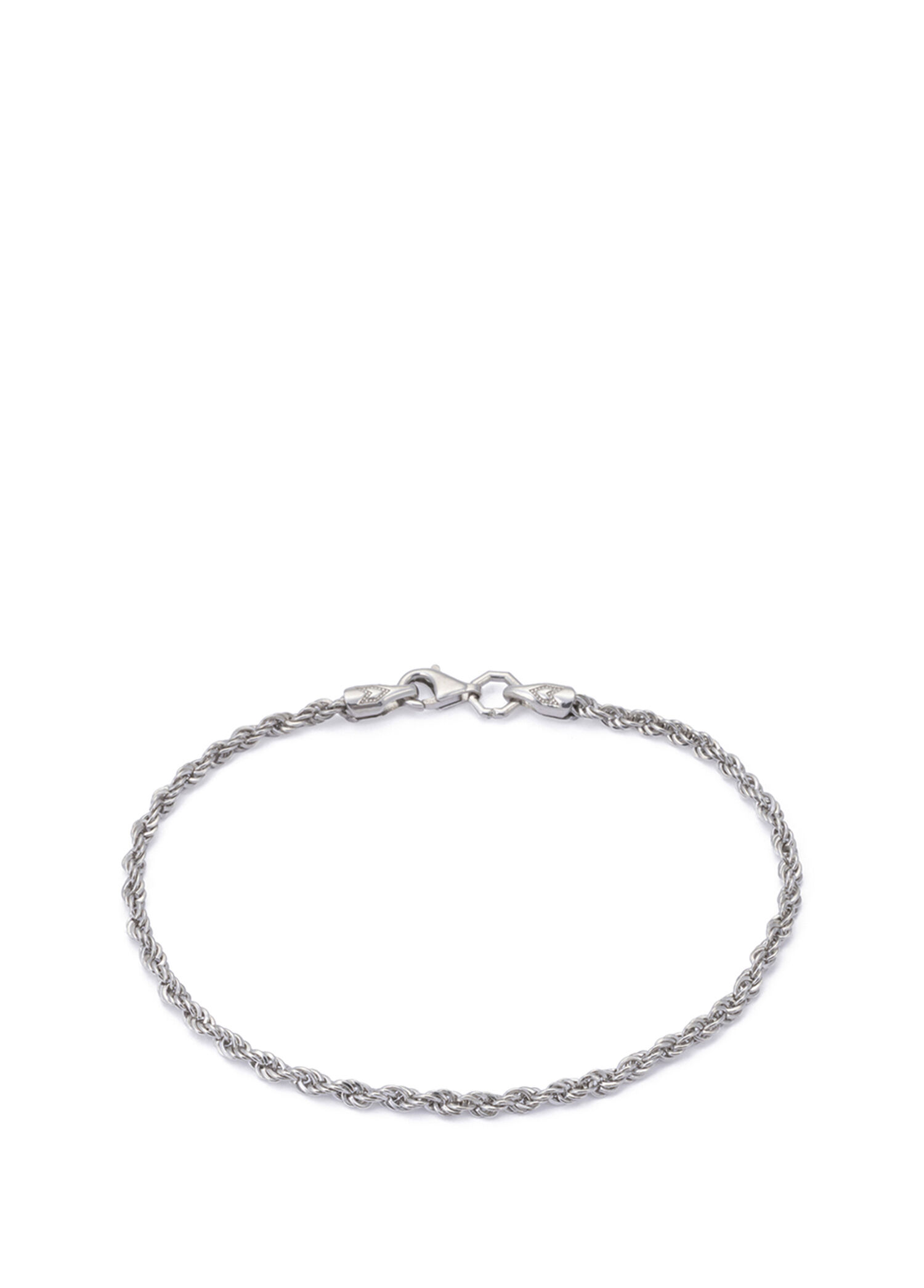 Silver Rope Erkek Gümüş Zincir Bileklik