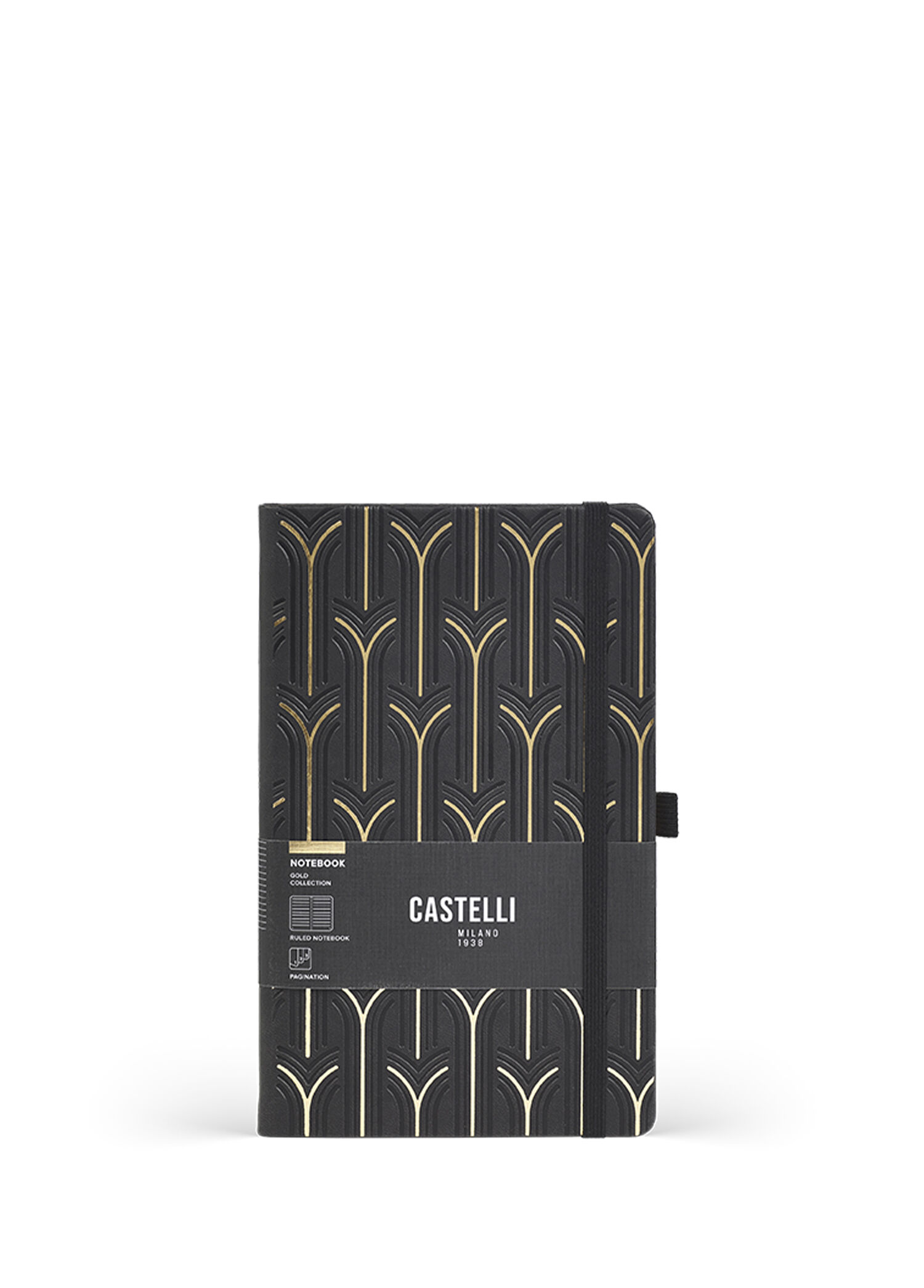 Milano Gold Koleksiyon Arch Çizgili Defter