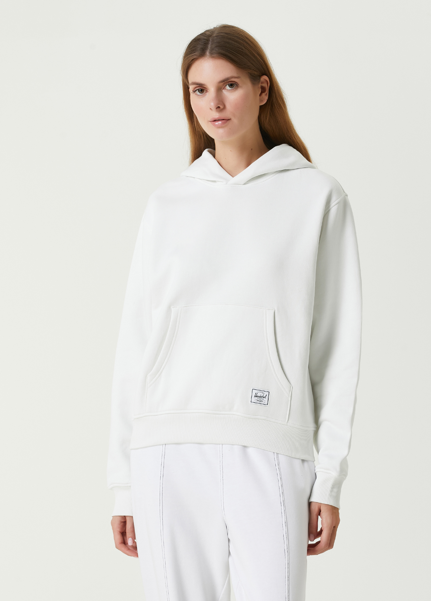 Basic Kapüşonlu Sweatshirt