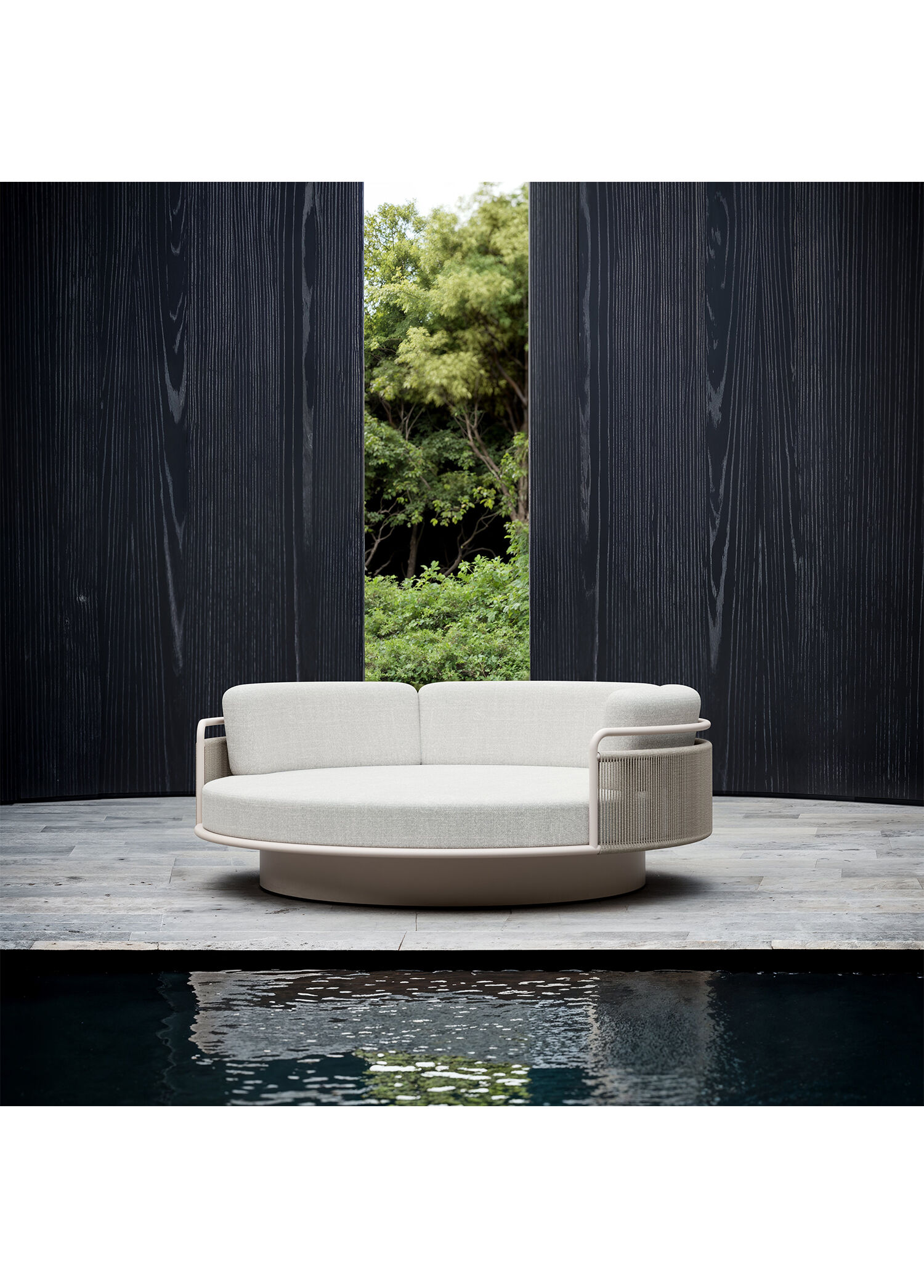 Link Bisque Meditation Bed