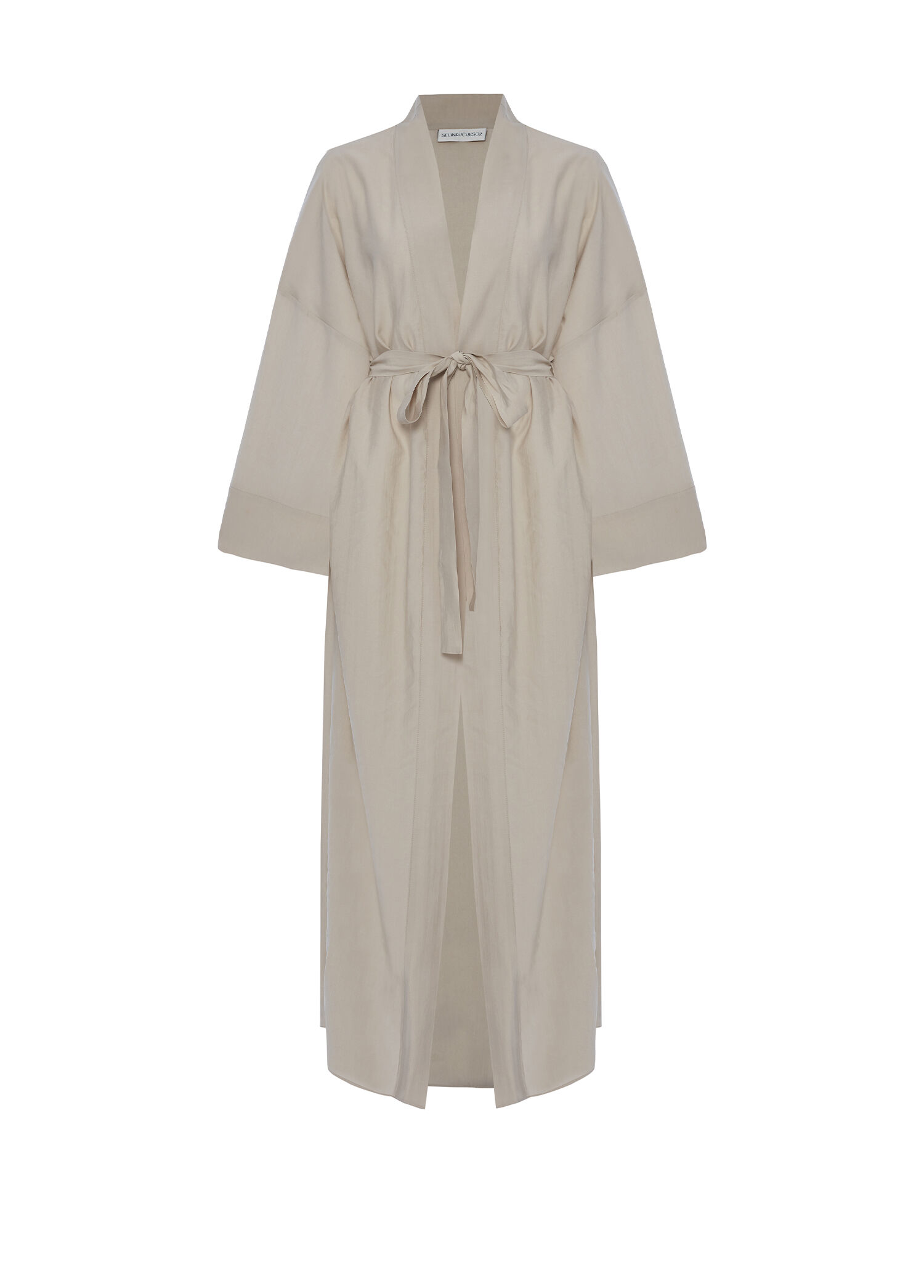 Priestess Krem Rengi Kadın Uzun Kimono