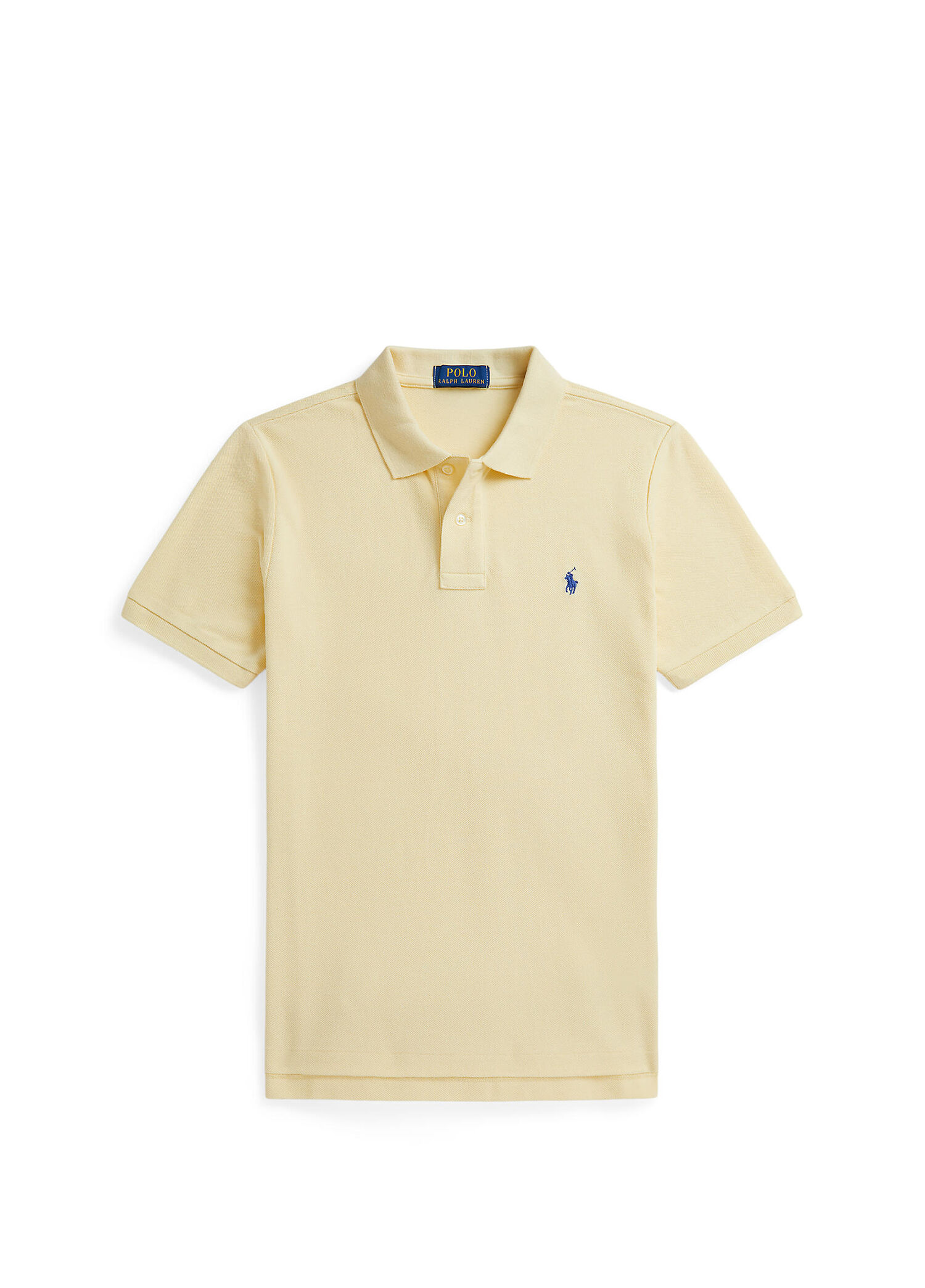 Sarı Polo Yaka Erkek Çocuk T-shirt
