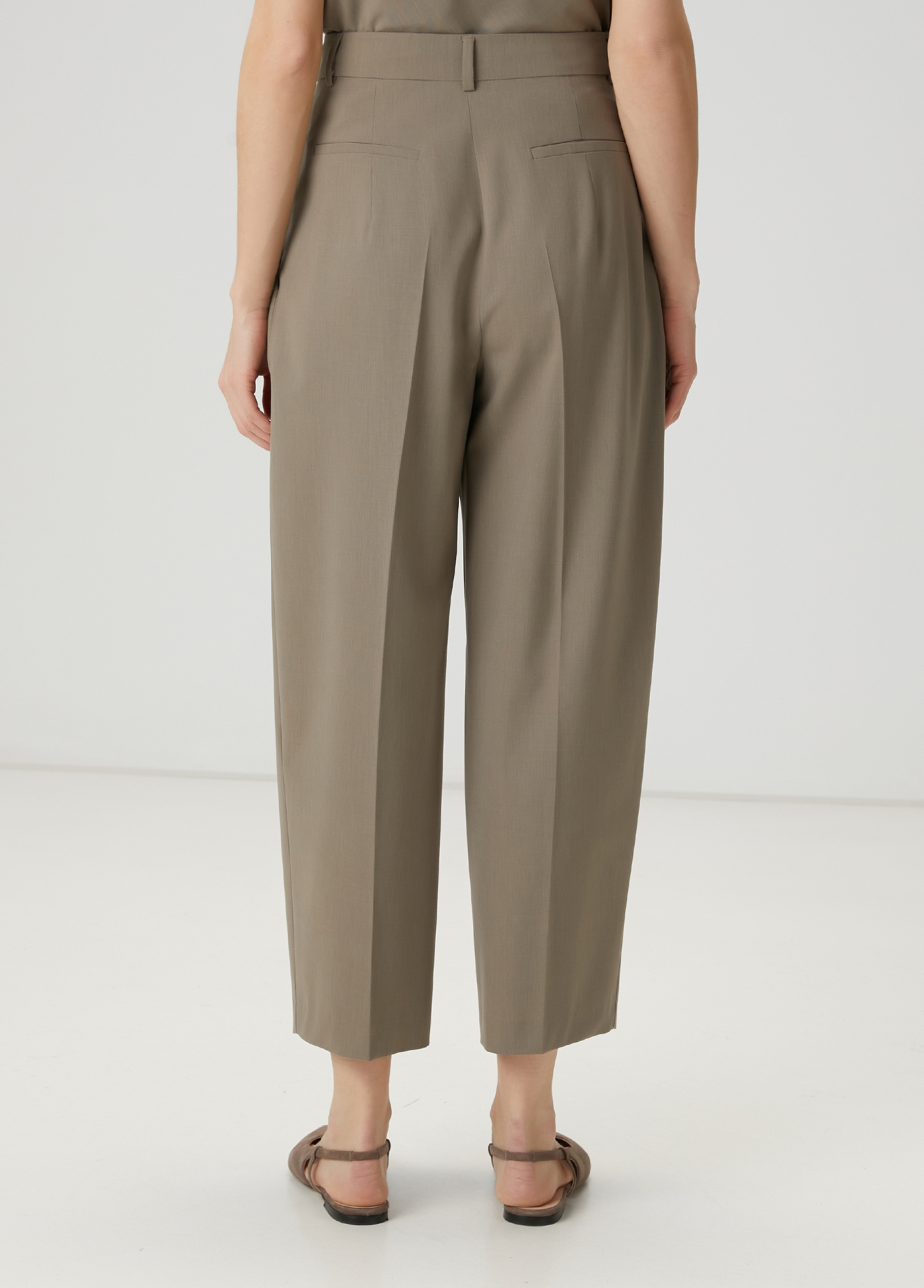 Vizon Pileli Klasik Pantolon_3