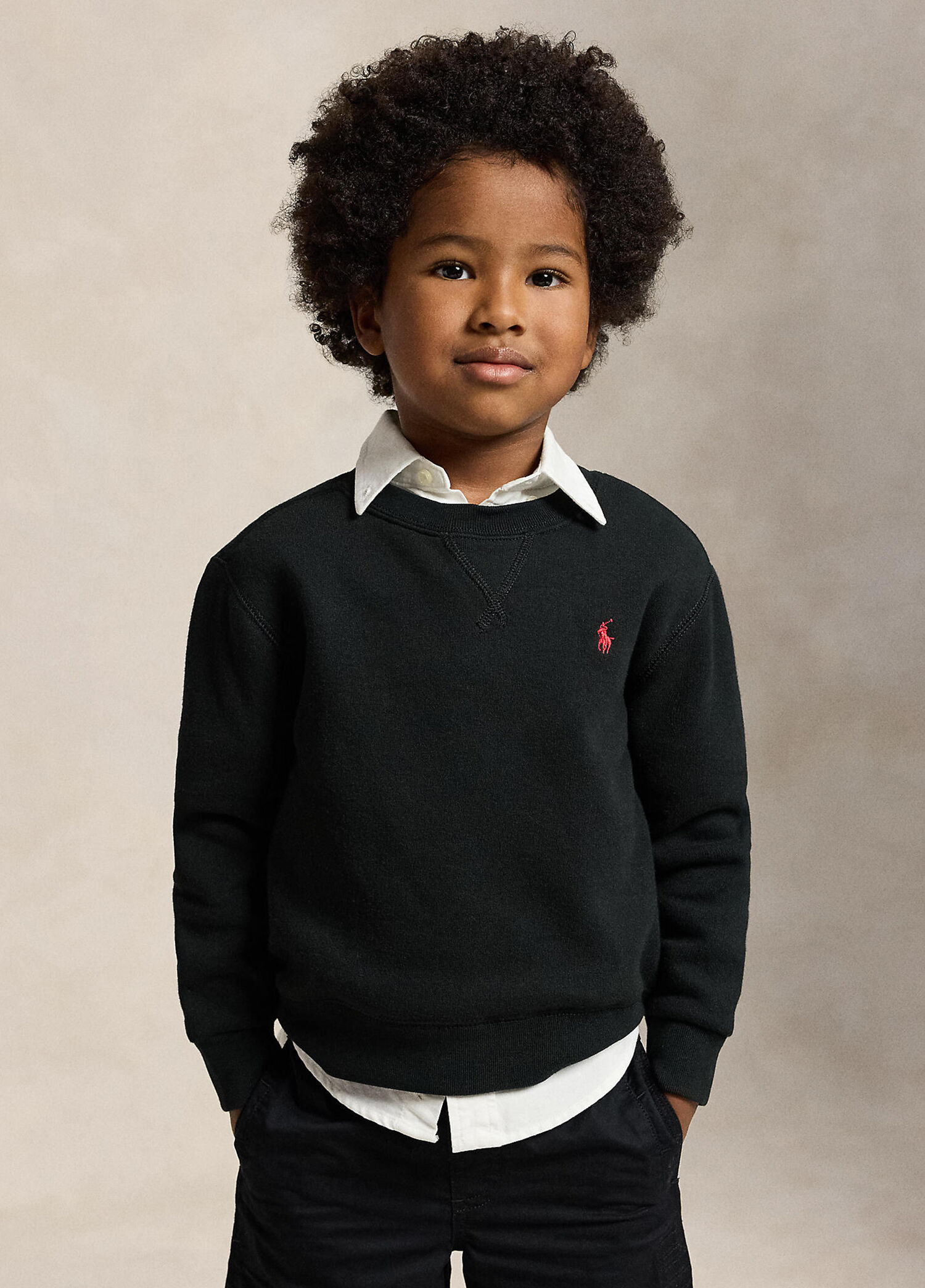 Siyah Erkek Çocuk Sweatshirt
