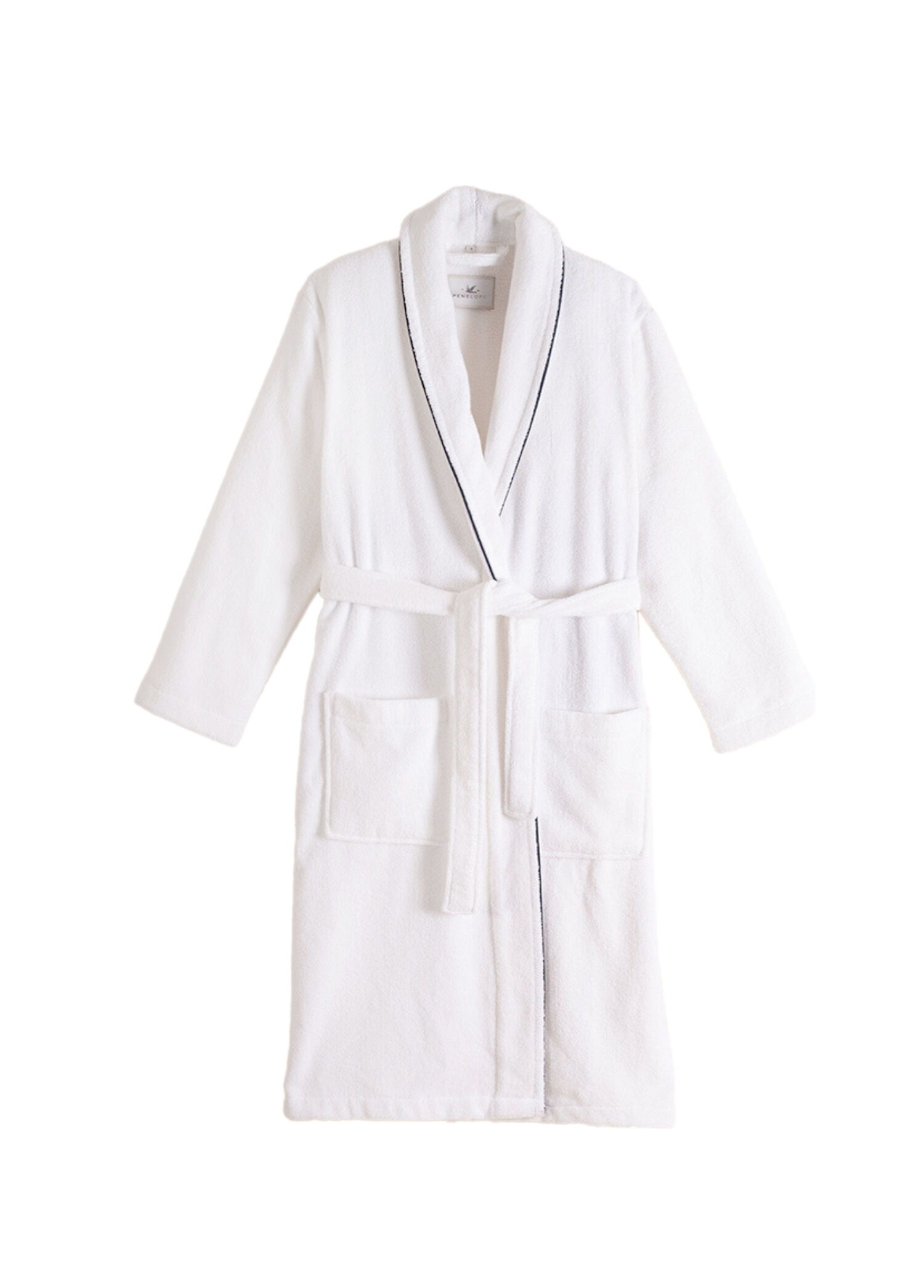 Liana Beyaz Unisex Bornoz