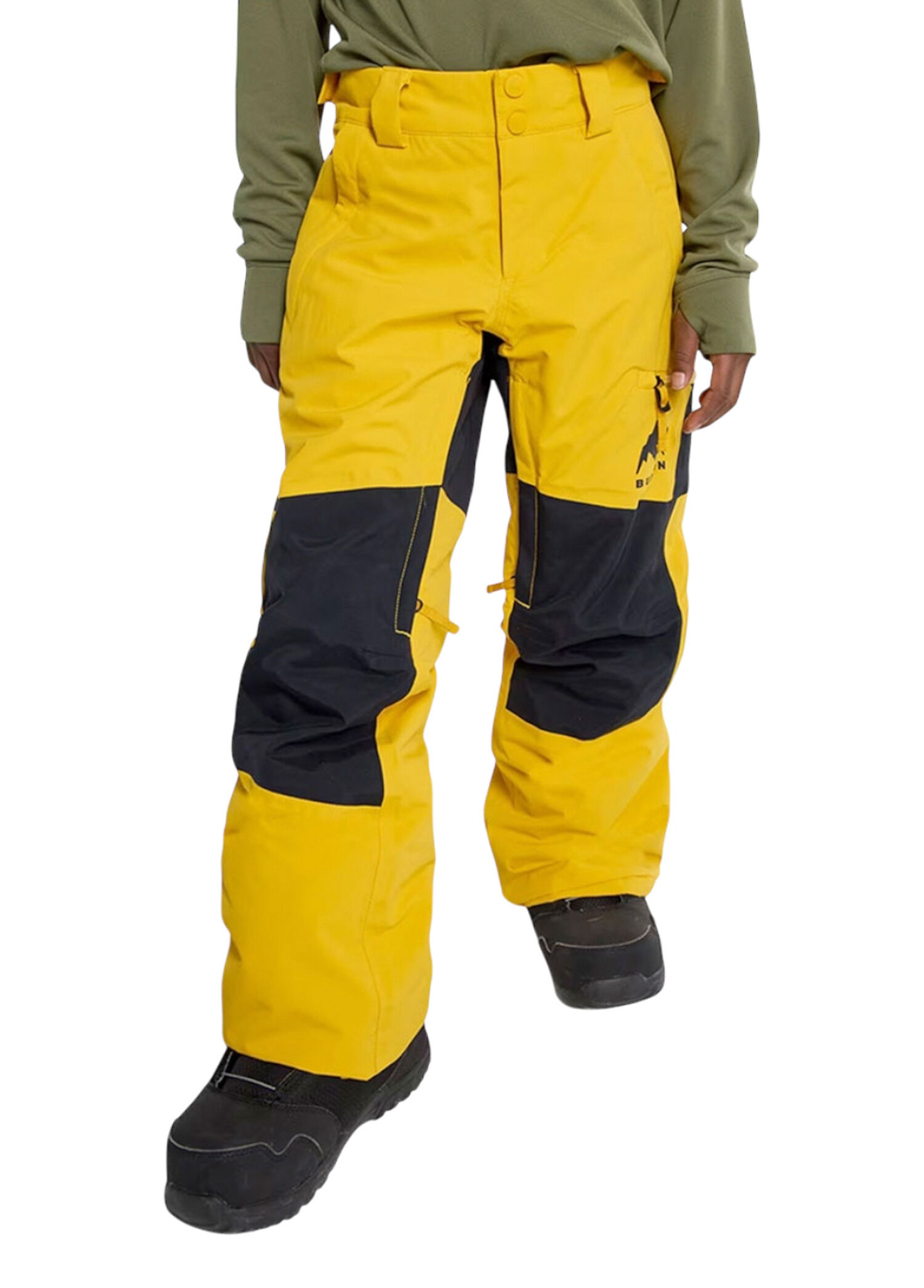 K Skylar 2L Sarı Unisex Çocuk Kayak Pantolonu