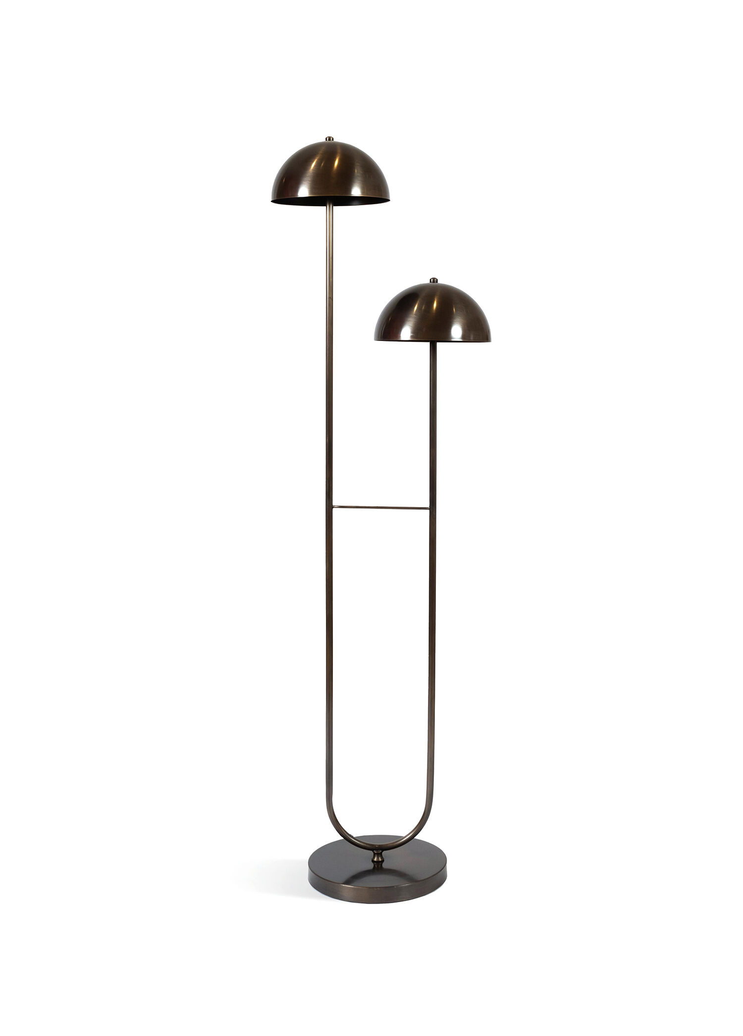 Scultura Siyah Eskitme Metal Lambader