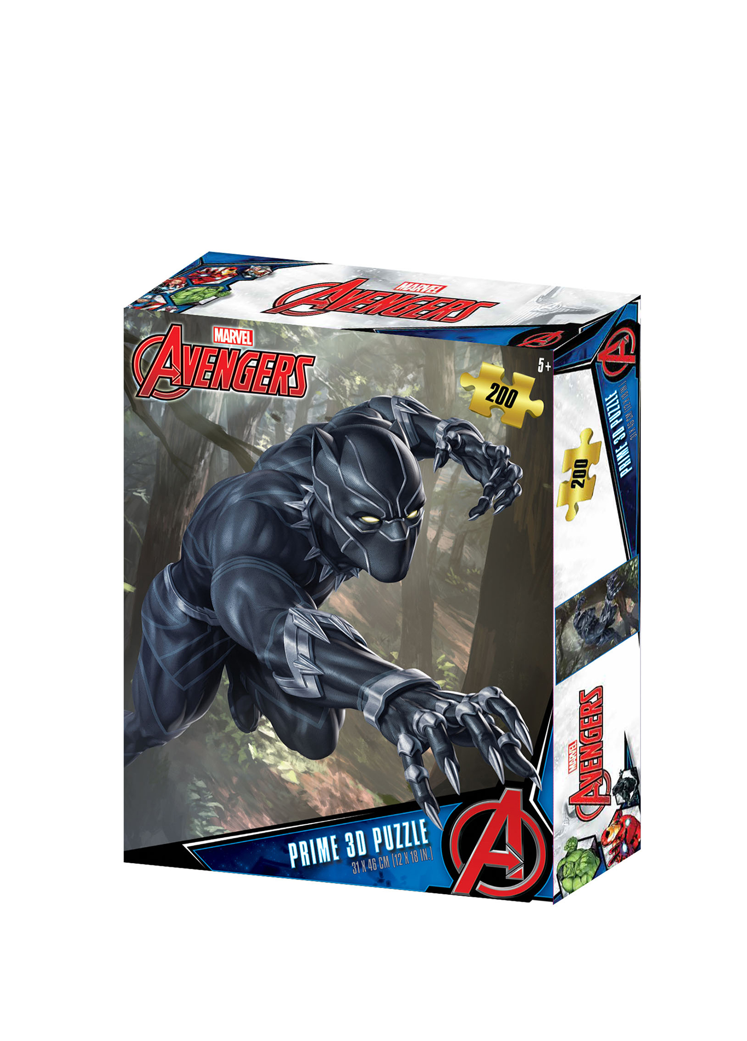 Wakanda Forever 200 Parça 3D Puzzle