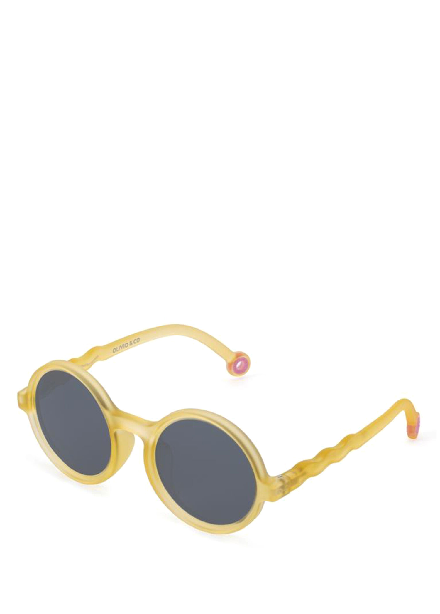 Classic Round Reef Sun Coral Çocuk 3-7 Yaş Unisex Çocuk Güneş Gözlüğü