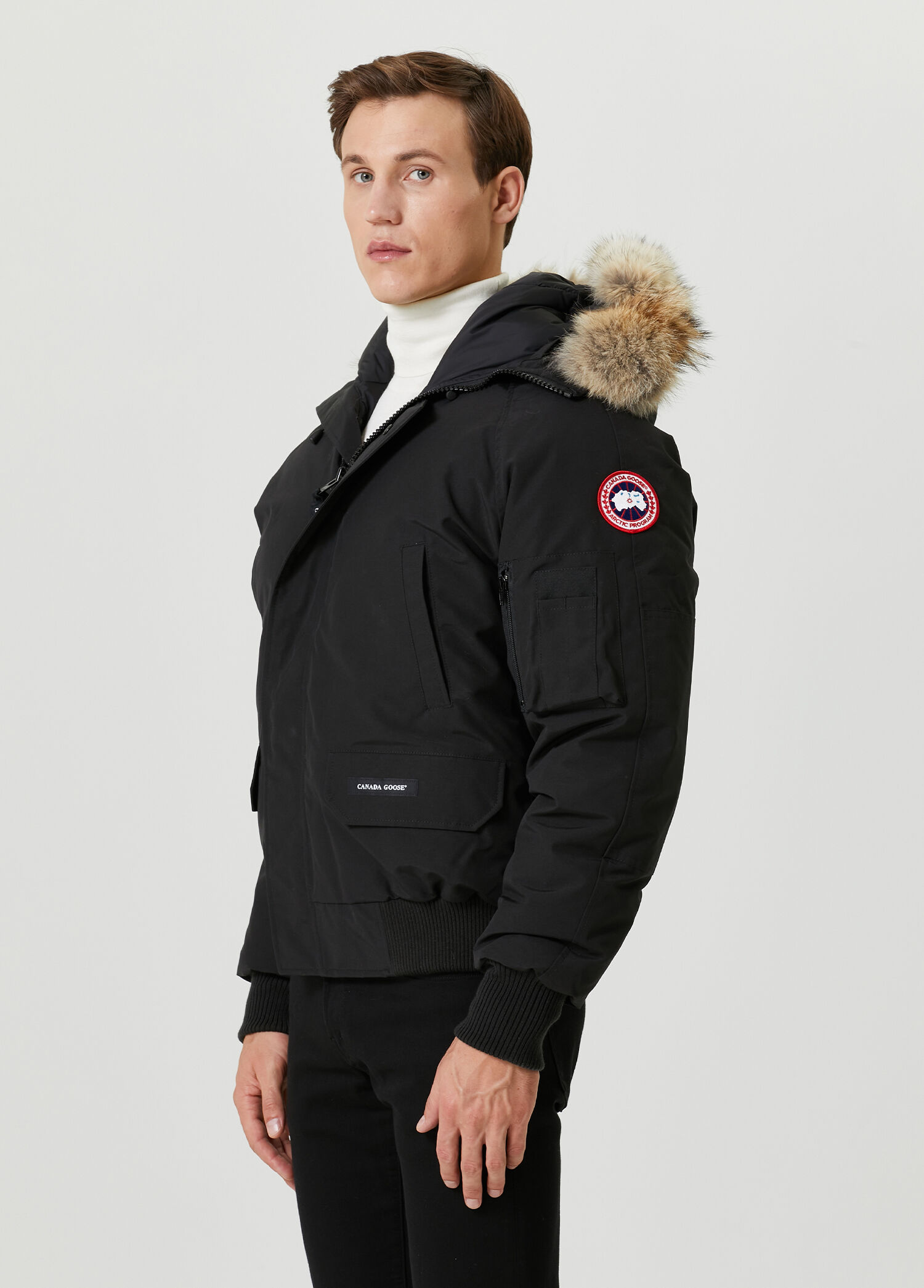 Beymen Chilliwack Siyah Kapüşonlu Bomber Mont. 3