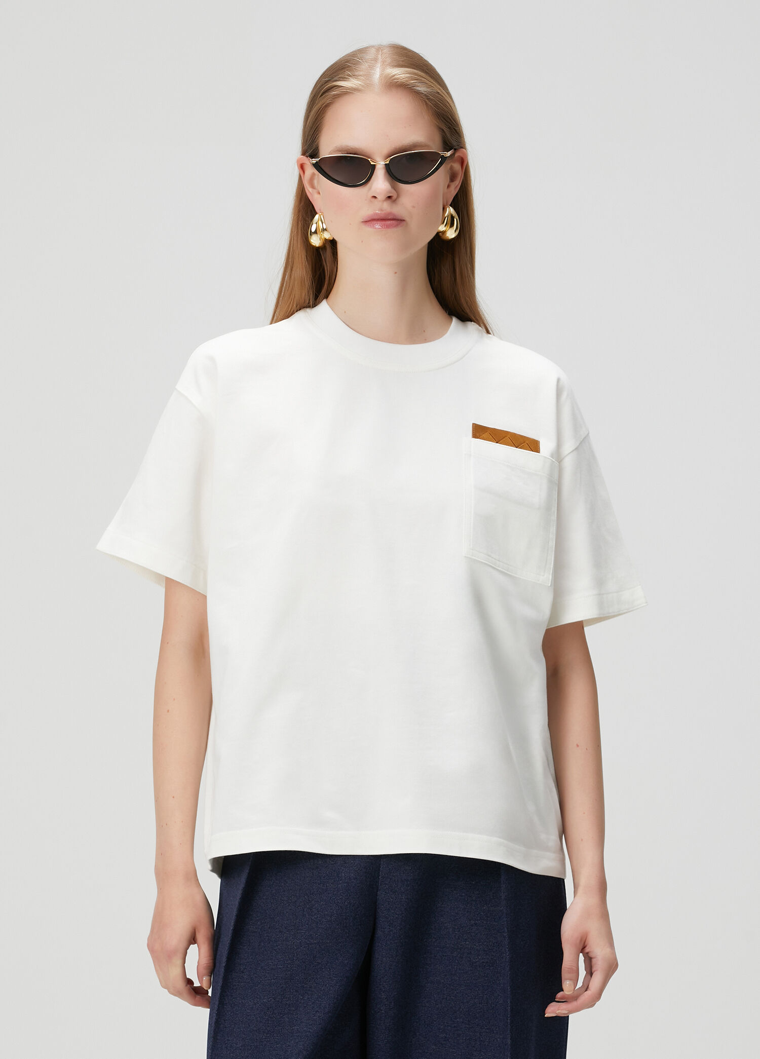 Beyaz Jersey T-shirt