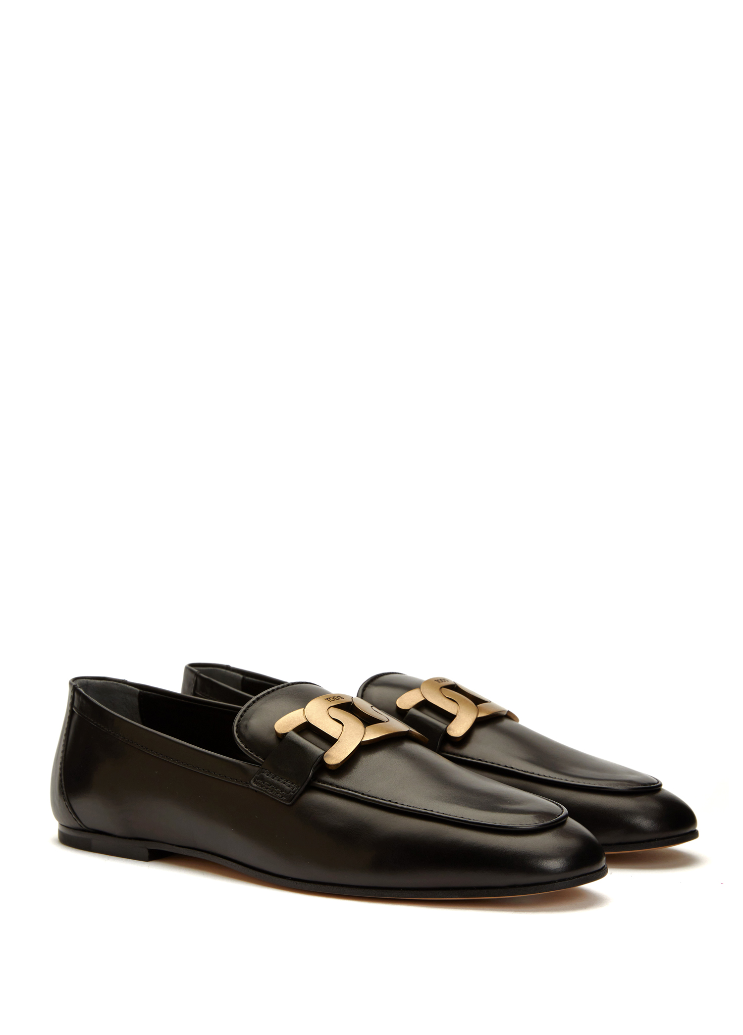 Beymen Siyah Zincir Bantlı Kadın Deri Loafer. 2 Beymen Siyah Zincir Bantlı Kadın Deri Loafer. 2