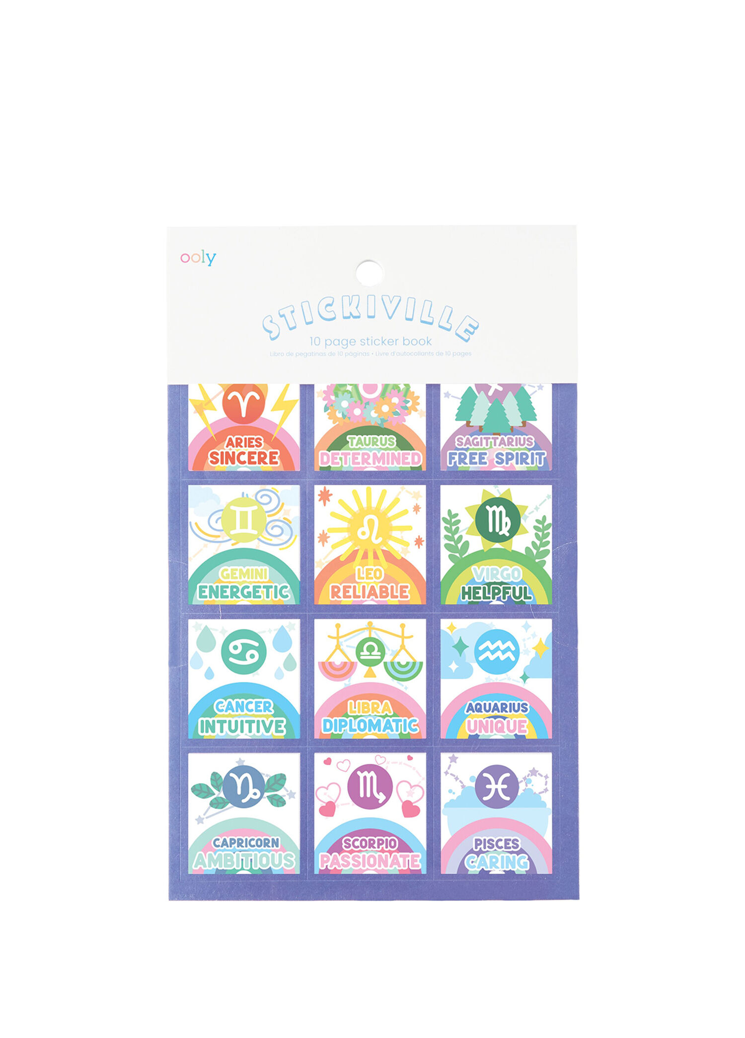 Stickiville Zodiac Çıkartma Kitabı