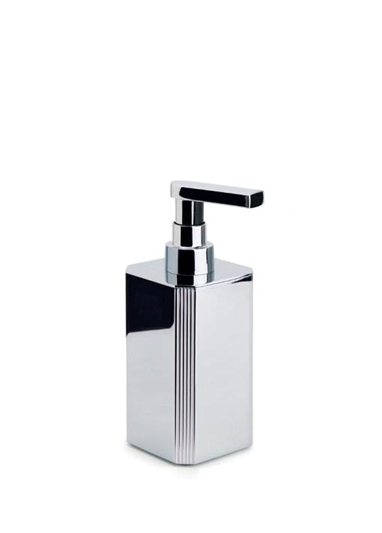 Krom Rengi Tezgah Üstü Sıvı Sabunluk 250 ml