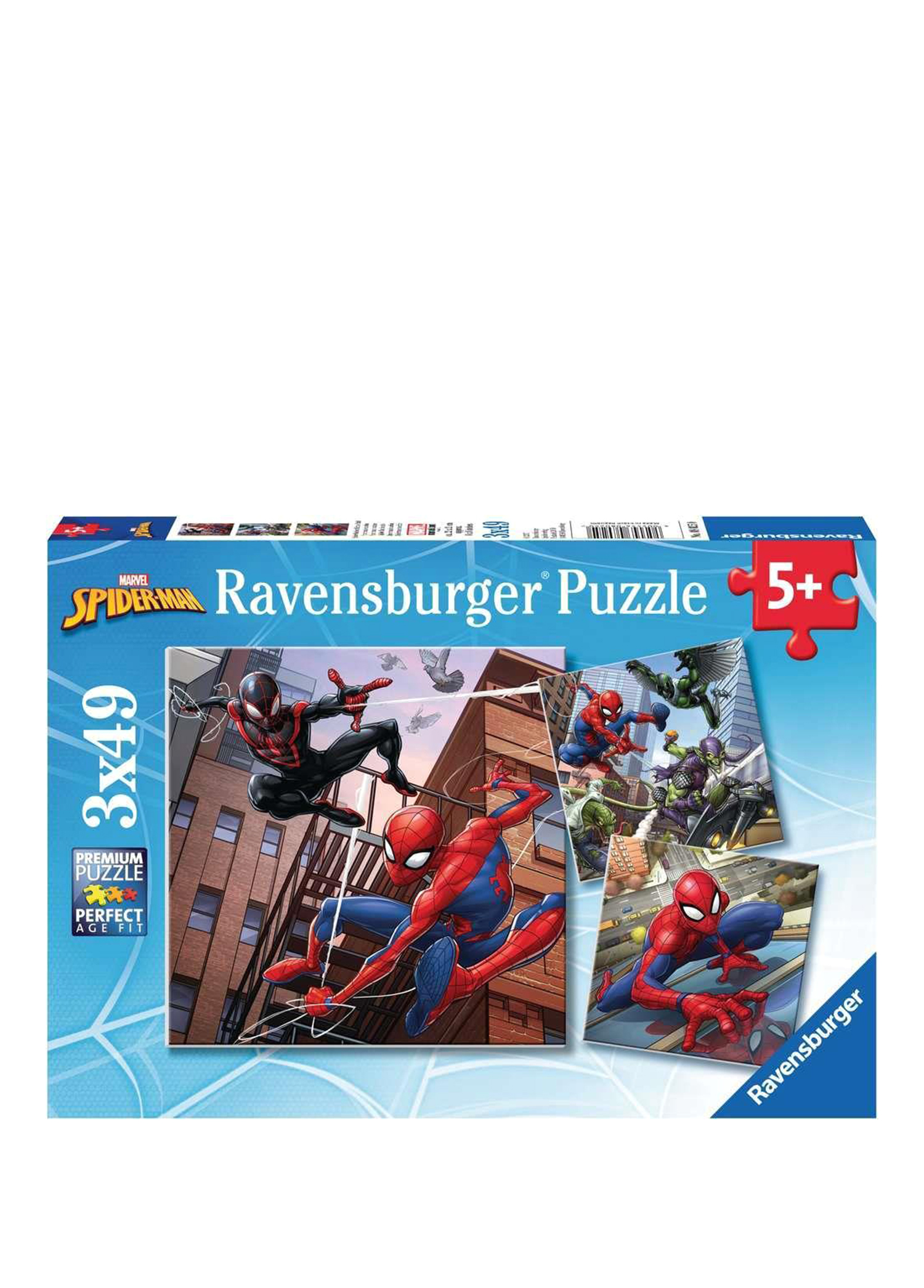 Spiderman 3x49 Parça Çocuk Puzzle 080250