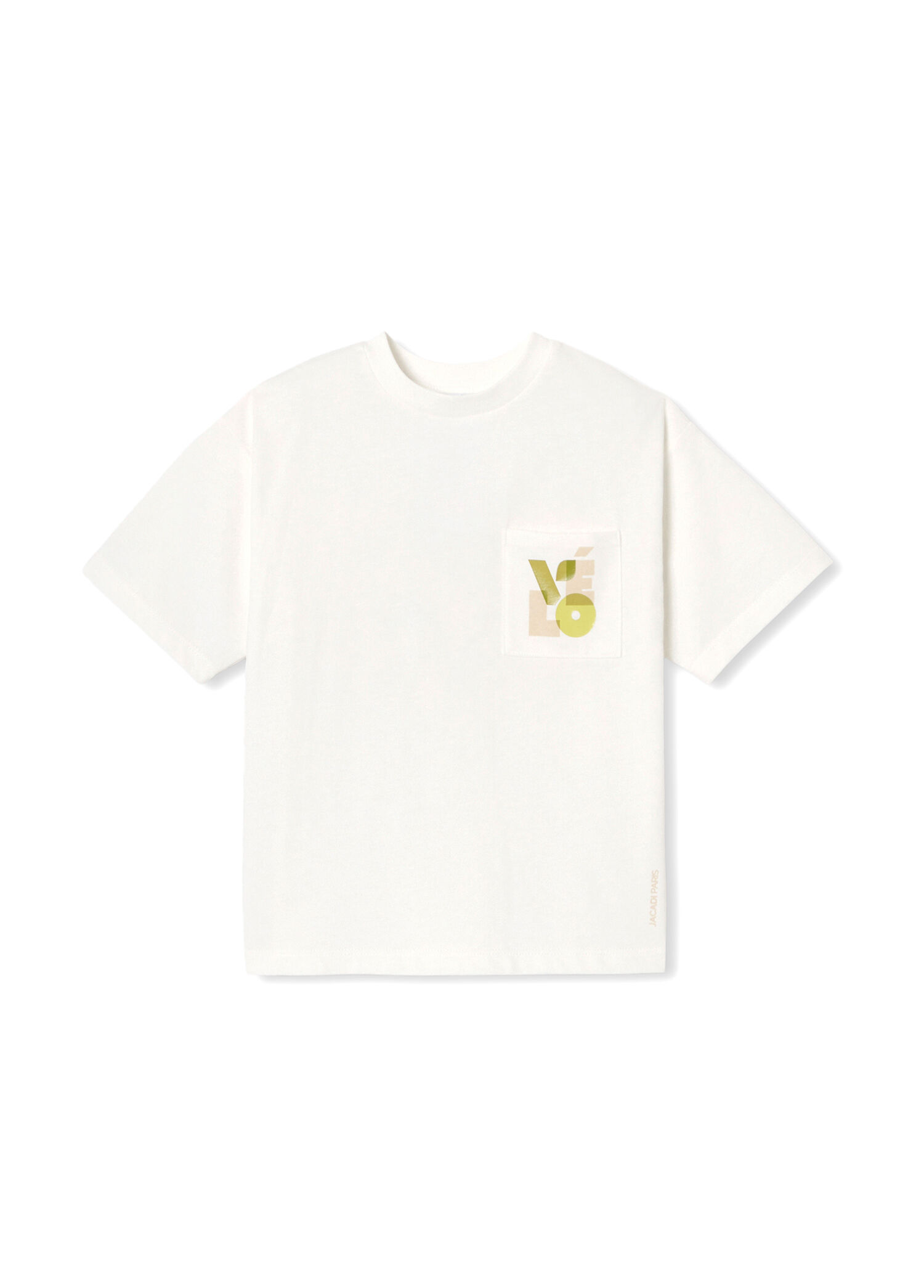 Beyaz Oversize Kısa Kollu Erkek Çocuk T-Shirt