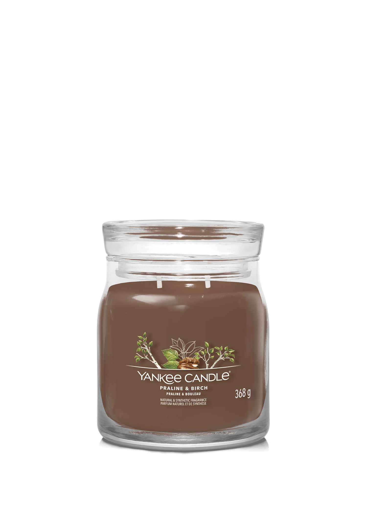 Praline and Birch Kahverengi Tatlı ve Baharat Kokulu Mum 368 g