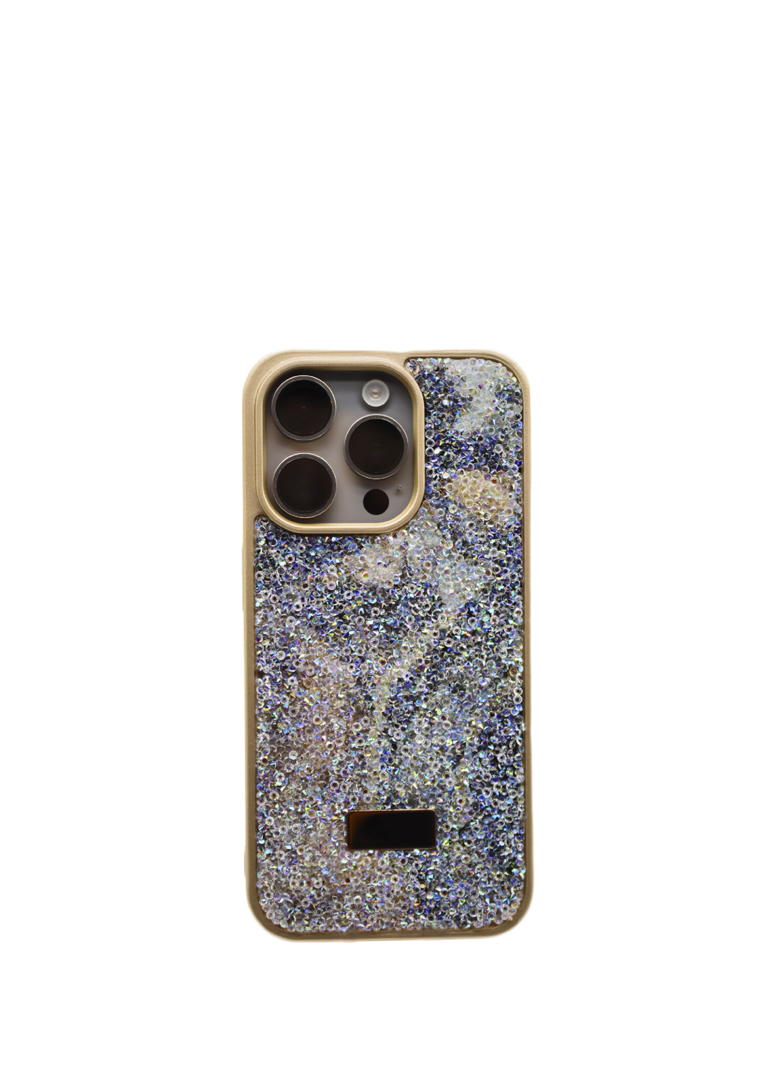 Diamond Serisi iPhone 15 Pro Kahverengi Telefon Kılıfı