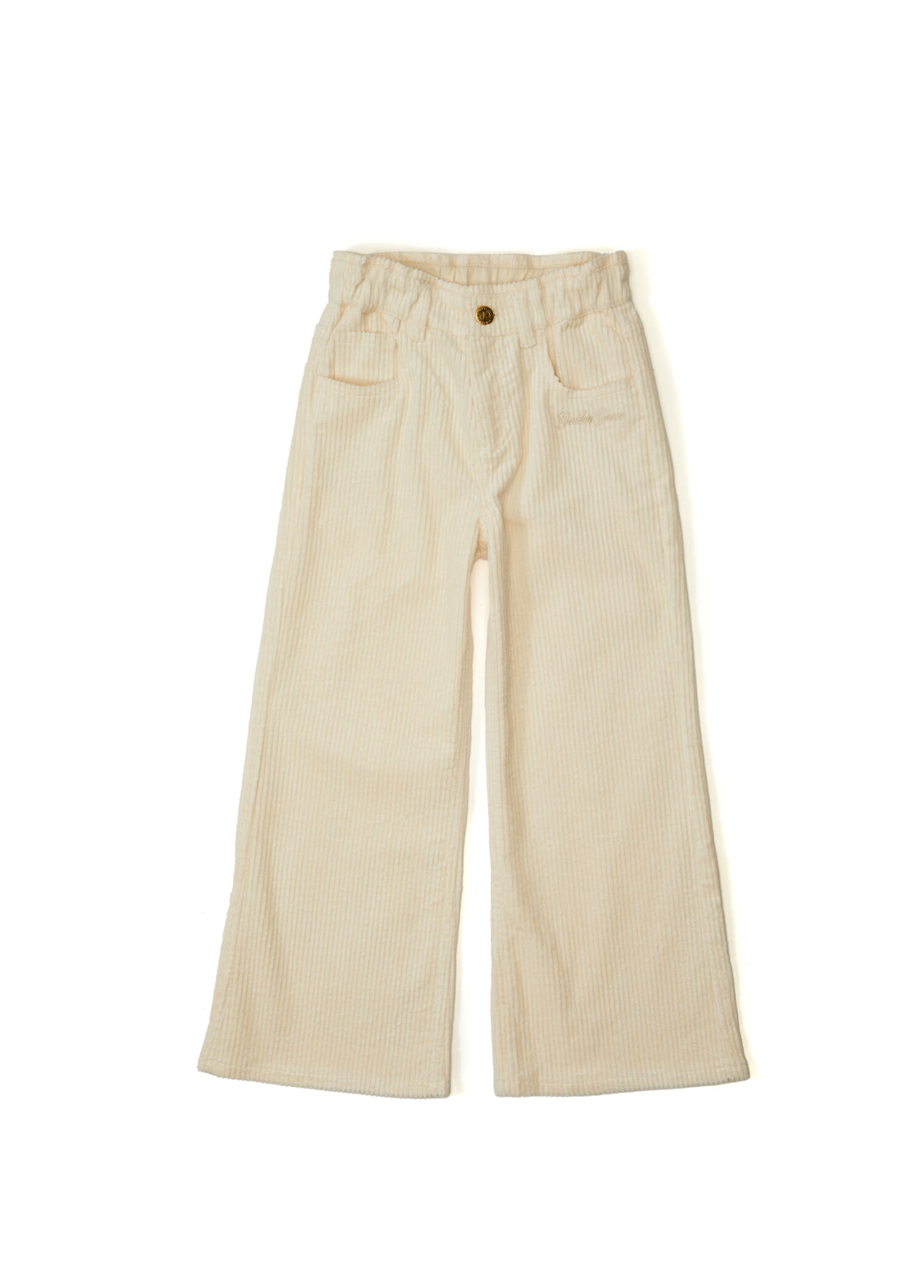 Bej Kız Çocuk Wide Leg Pantolon