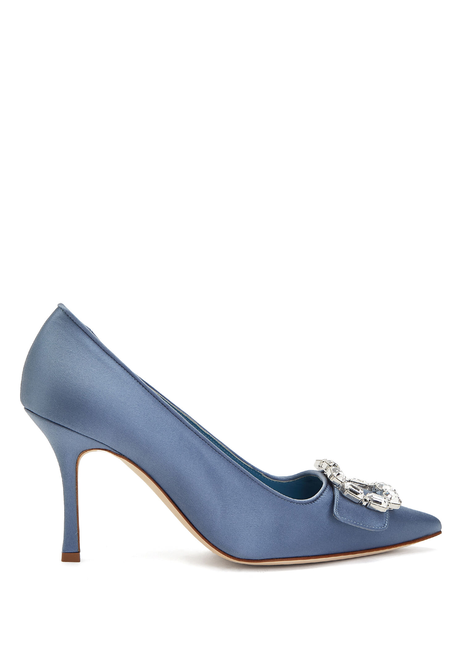 Hangisi Mavi Saten Stiletto