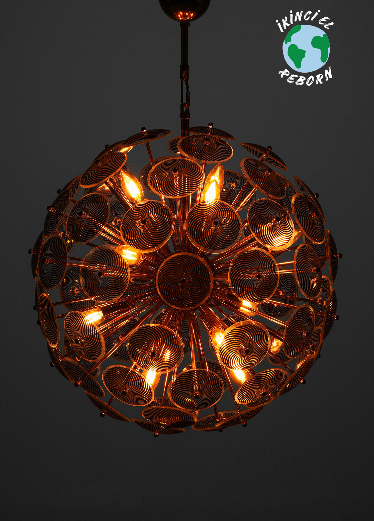 İtalya Murano Sputnik Avize