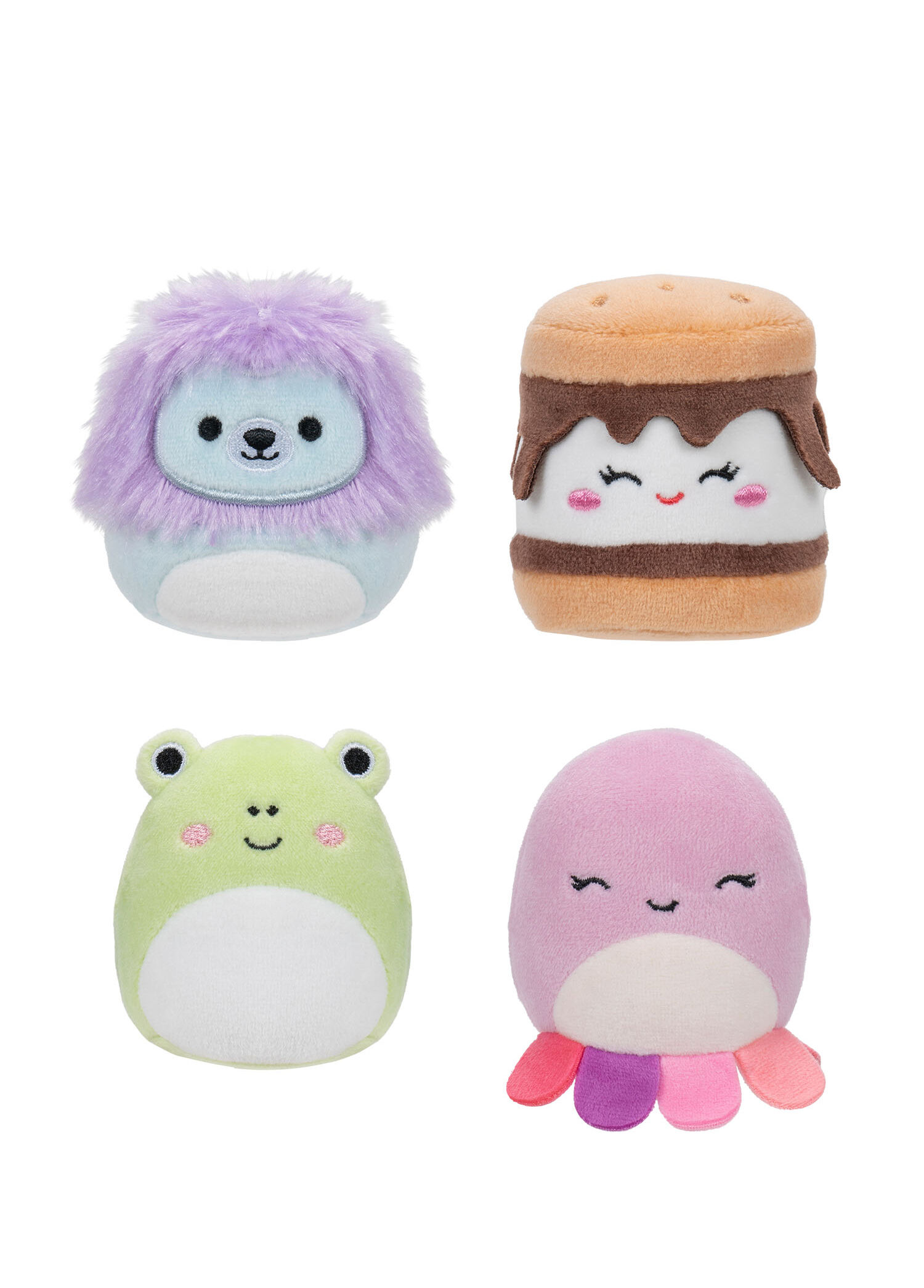 Micromallows 4'lü Figür Peluş Oyuncak