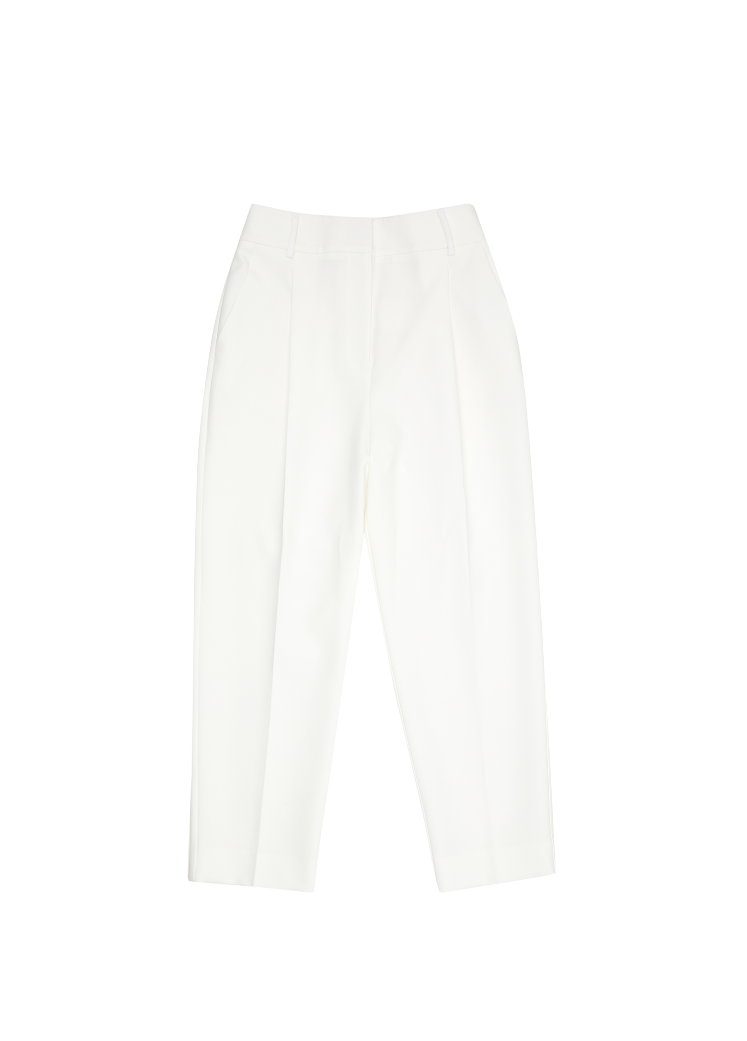 Beyaz Pilili Formal Pantolon_6