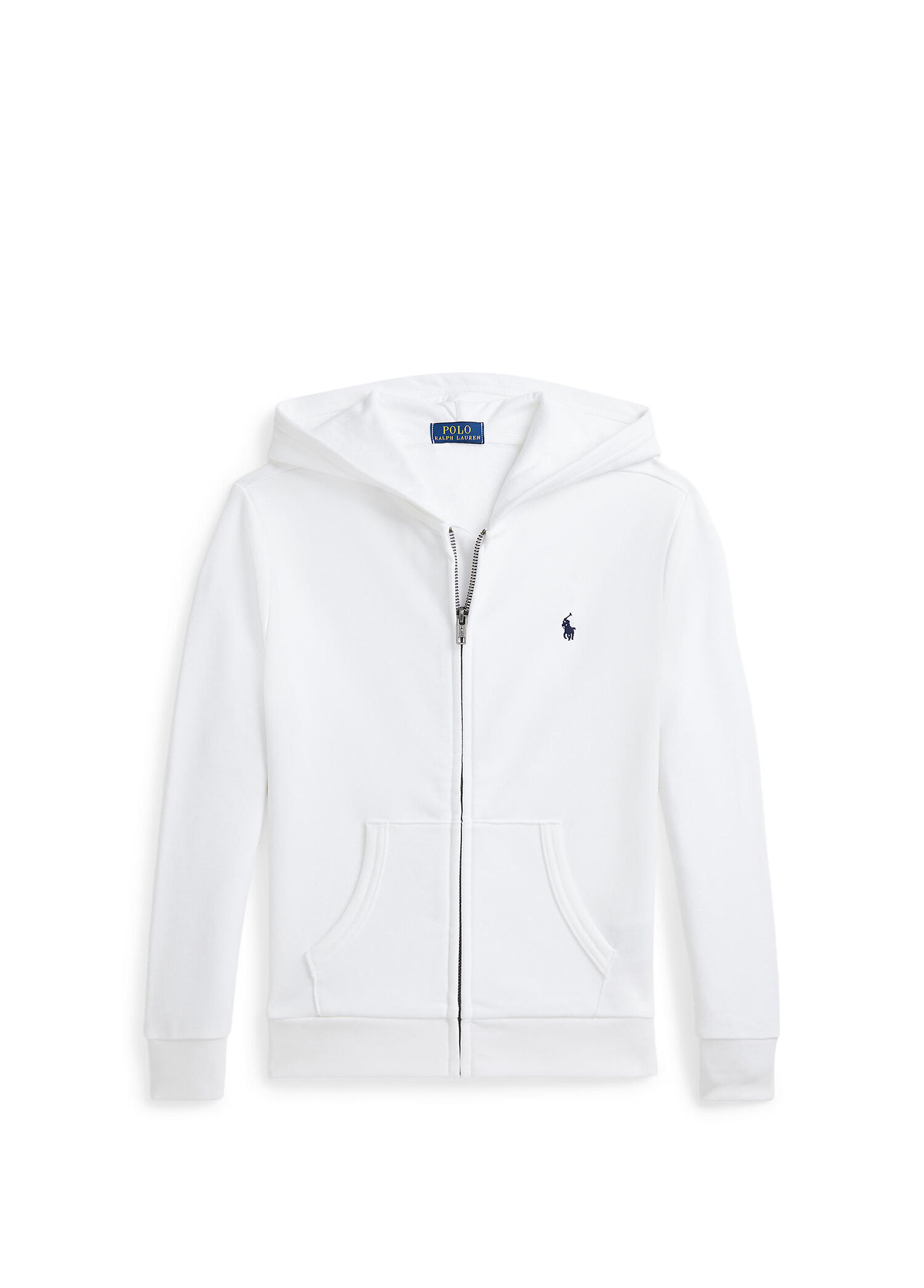 Beyaz Kapüşonlu Sweatshirt