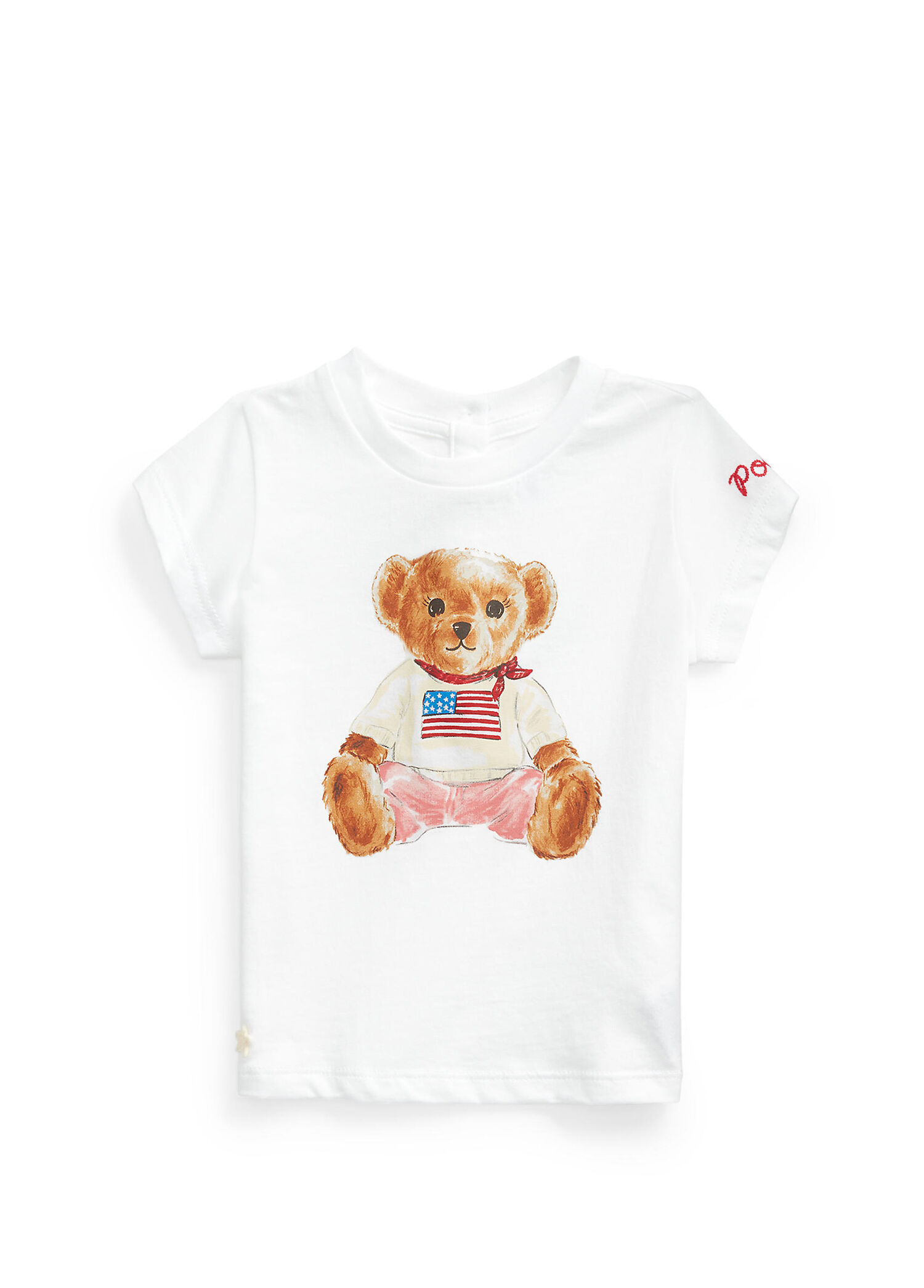 Beyaz Kız Bebek T-shirt
