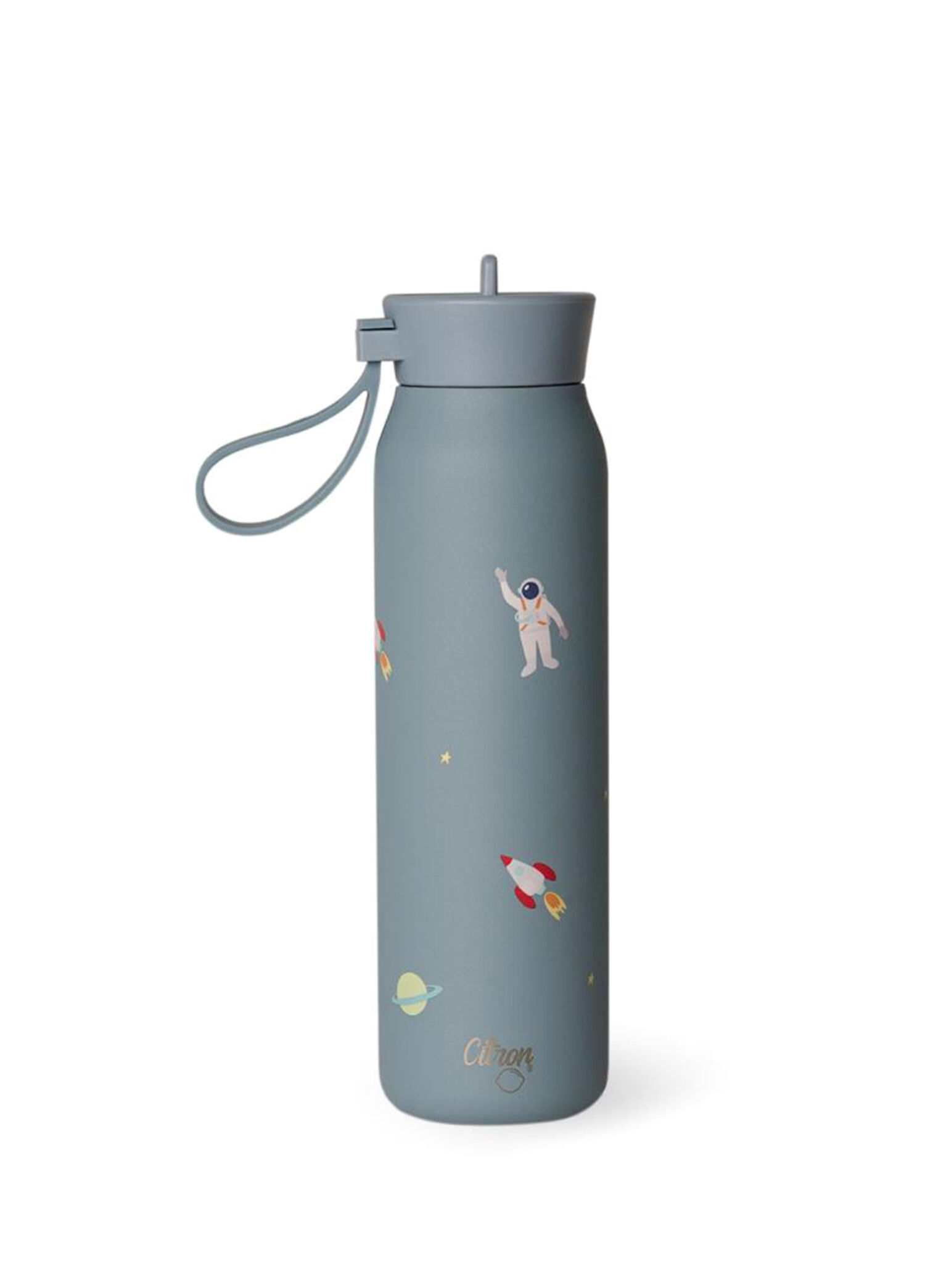 Spaceship Mavi 3 Katmanlı Paslanmaz Çelik Termos Seti 350 ml -