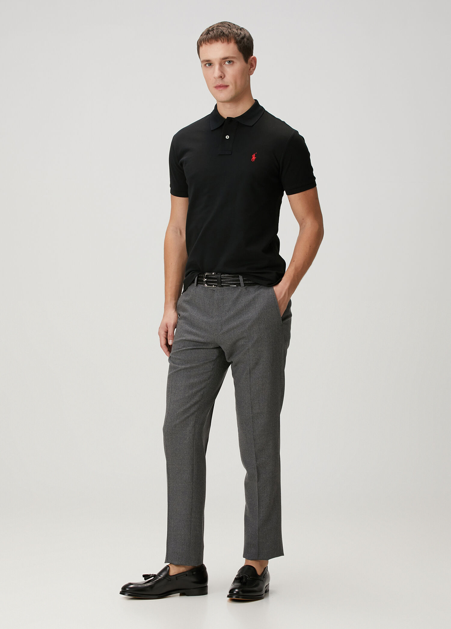 Polo Ralph Lauren Siyah Erkek Siyah Polo Yaka T-shirt 1626415 | Beymen