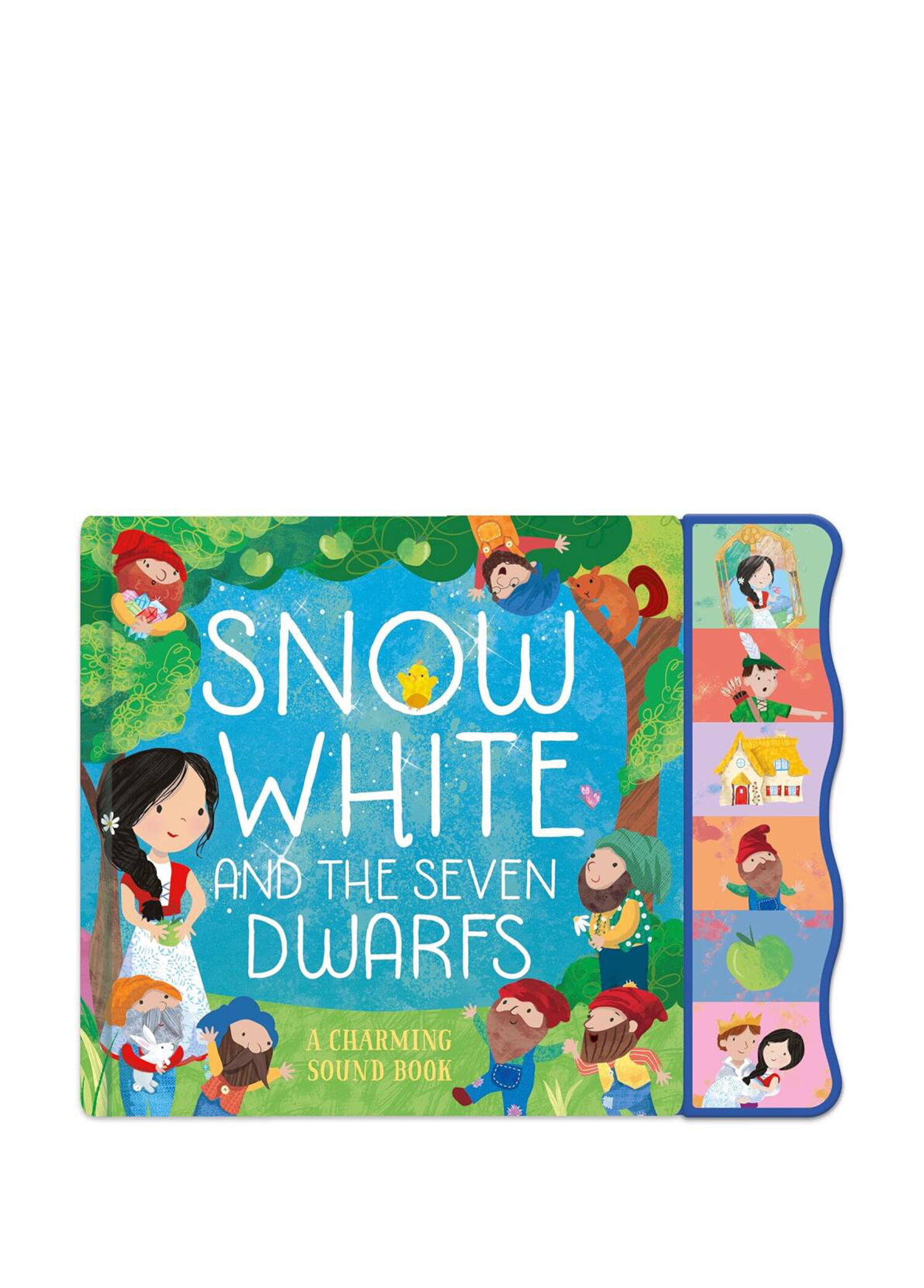 Snow White Wavy Module 6 Button Sound Book Yabancı Dil Sesli Çocuk Kitabı