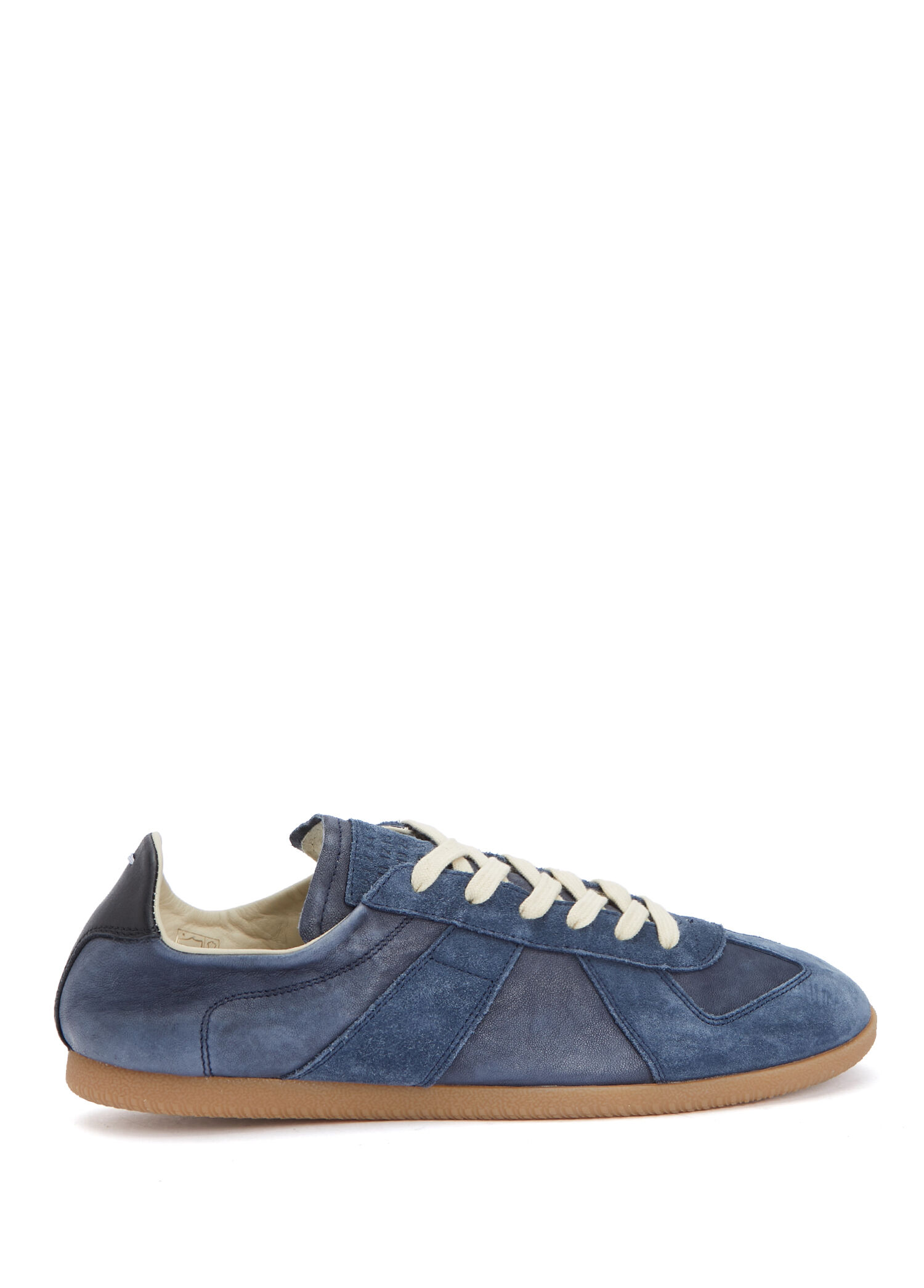 Maison Margiela 37ハーフ Maison Margiela Mavi Erkek Replica Mavi Erkek Deri Sneaker 2058784