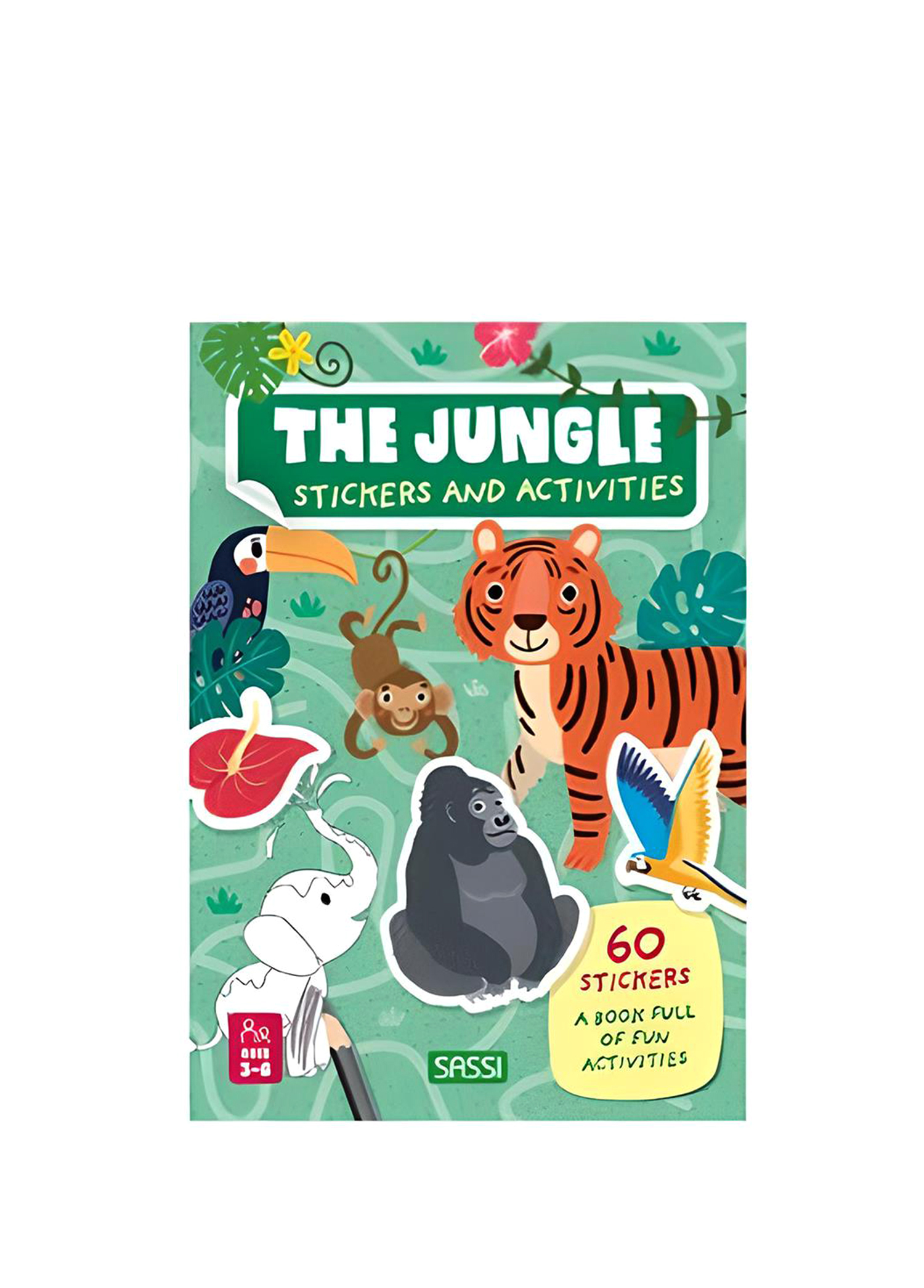 The Jungle Sticker and Activities Yabancı Dil Kitabı