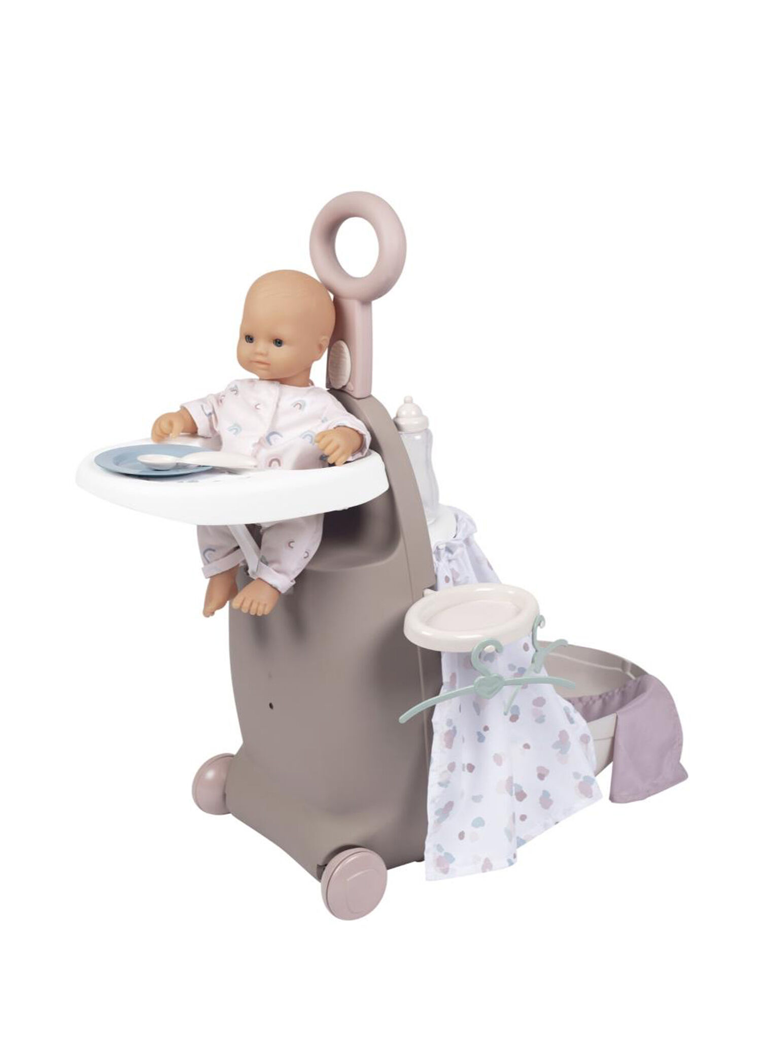 Baby Nurse 3'ü 1 Arada Oyuncak Bebek Seyahat Seti