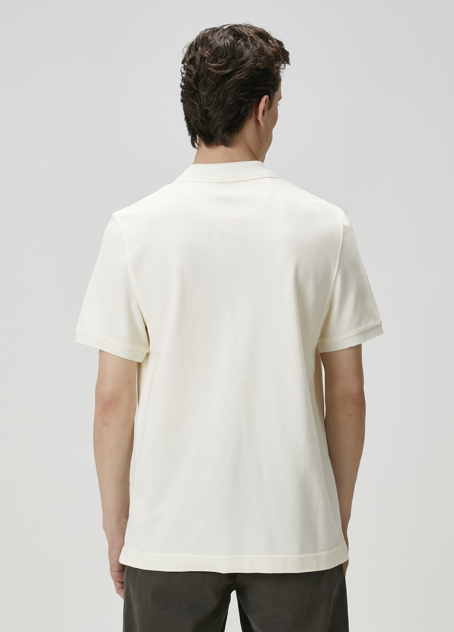 Krem Polo Yaka T-shirt_4