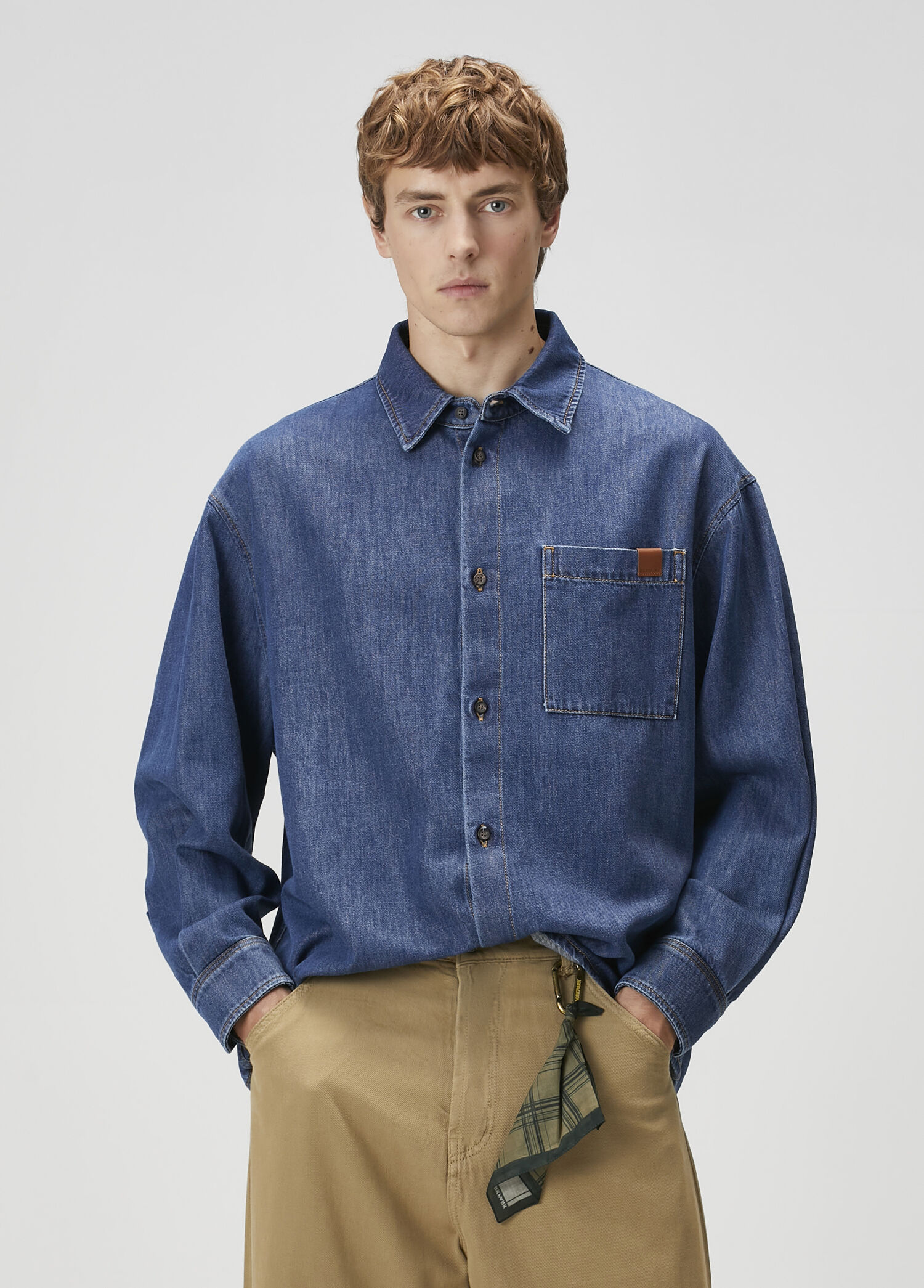 Keanu Indigo Denim Gömlek