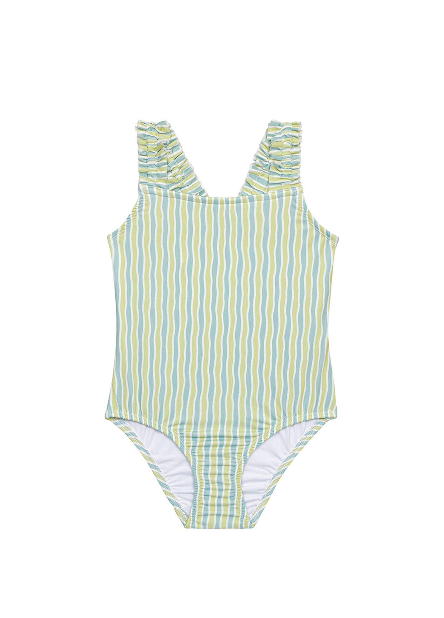 Lime Oasis UV Korumalı Kız Çocuk Mayo