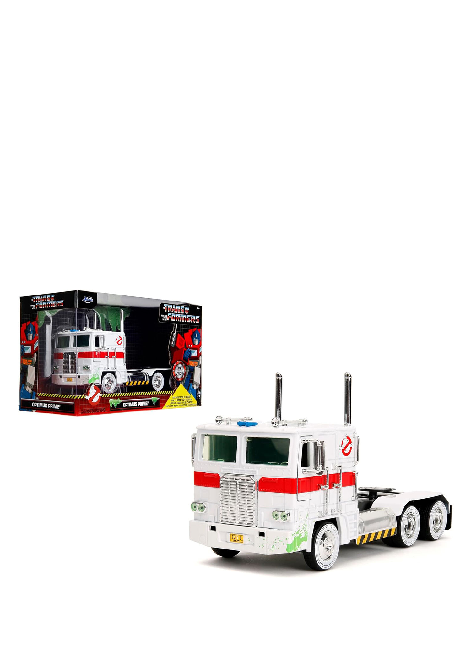 Transformers Optimus Prime Mash Up 1:24 Ölçek Model Araba