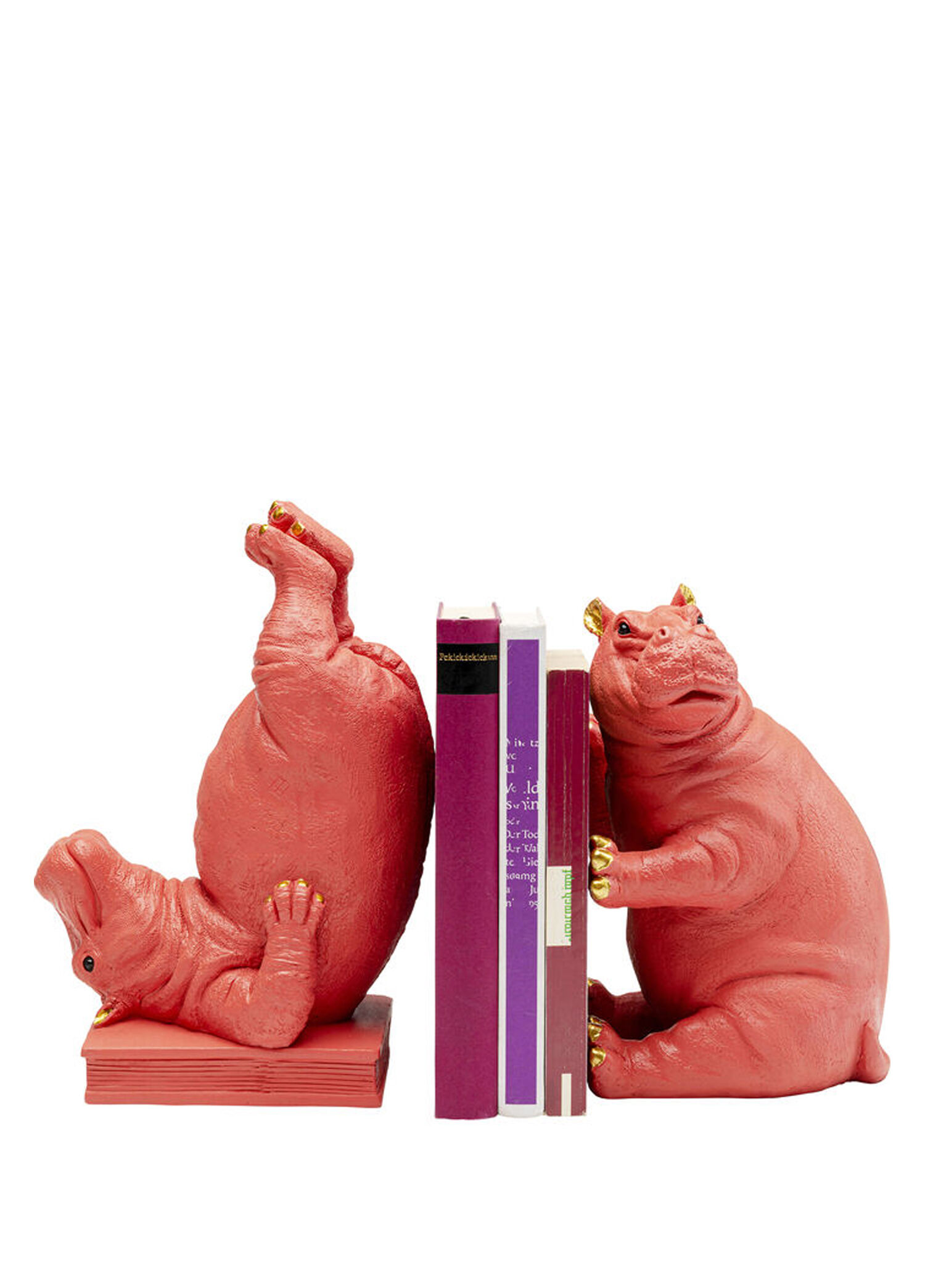 Hippo Pink Kitap Tutucu