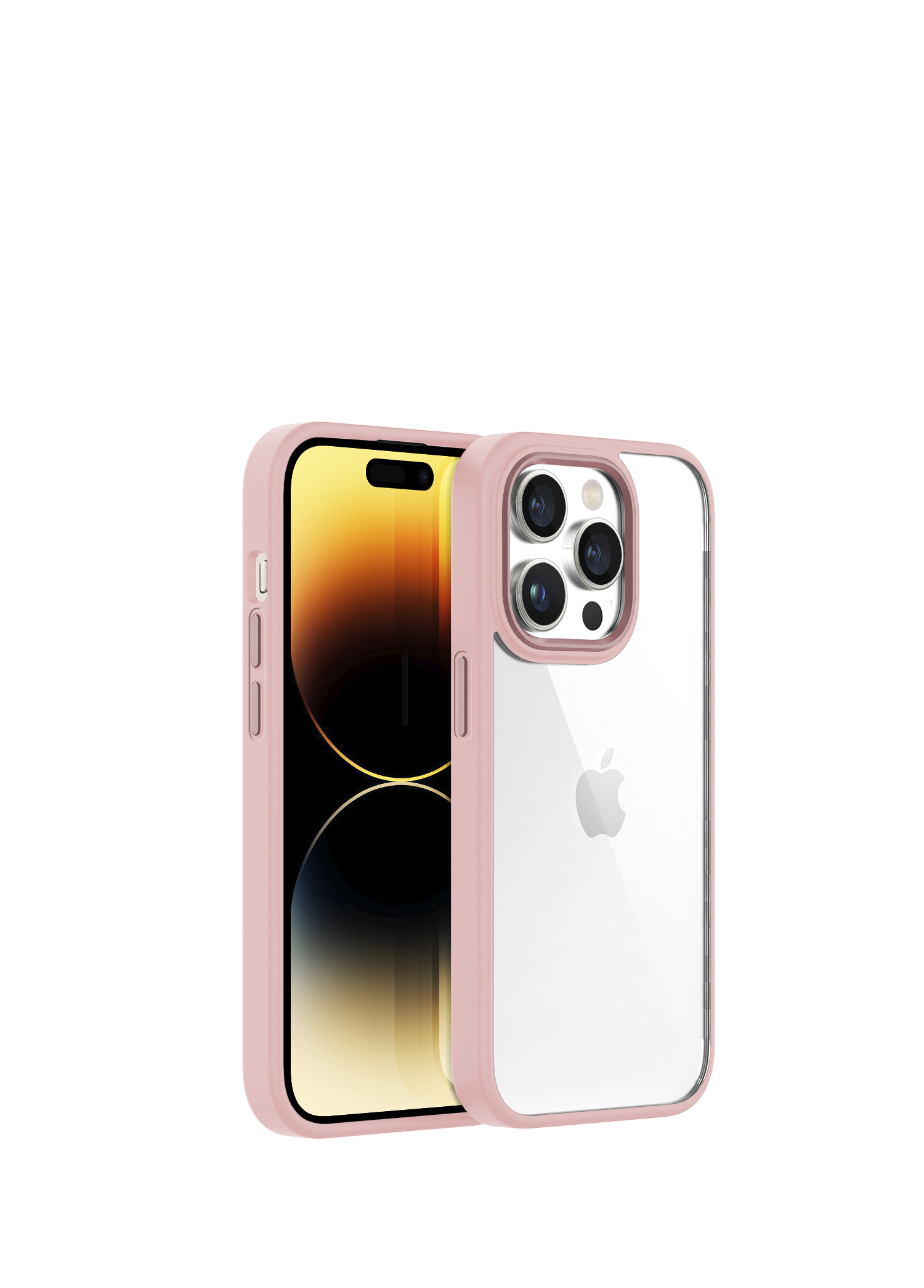 iPhone 14 Pro New Air Bumper Pink Kılıf