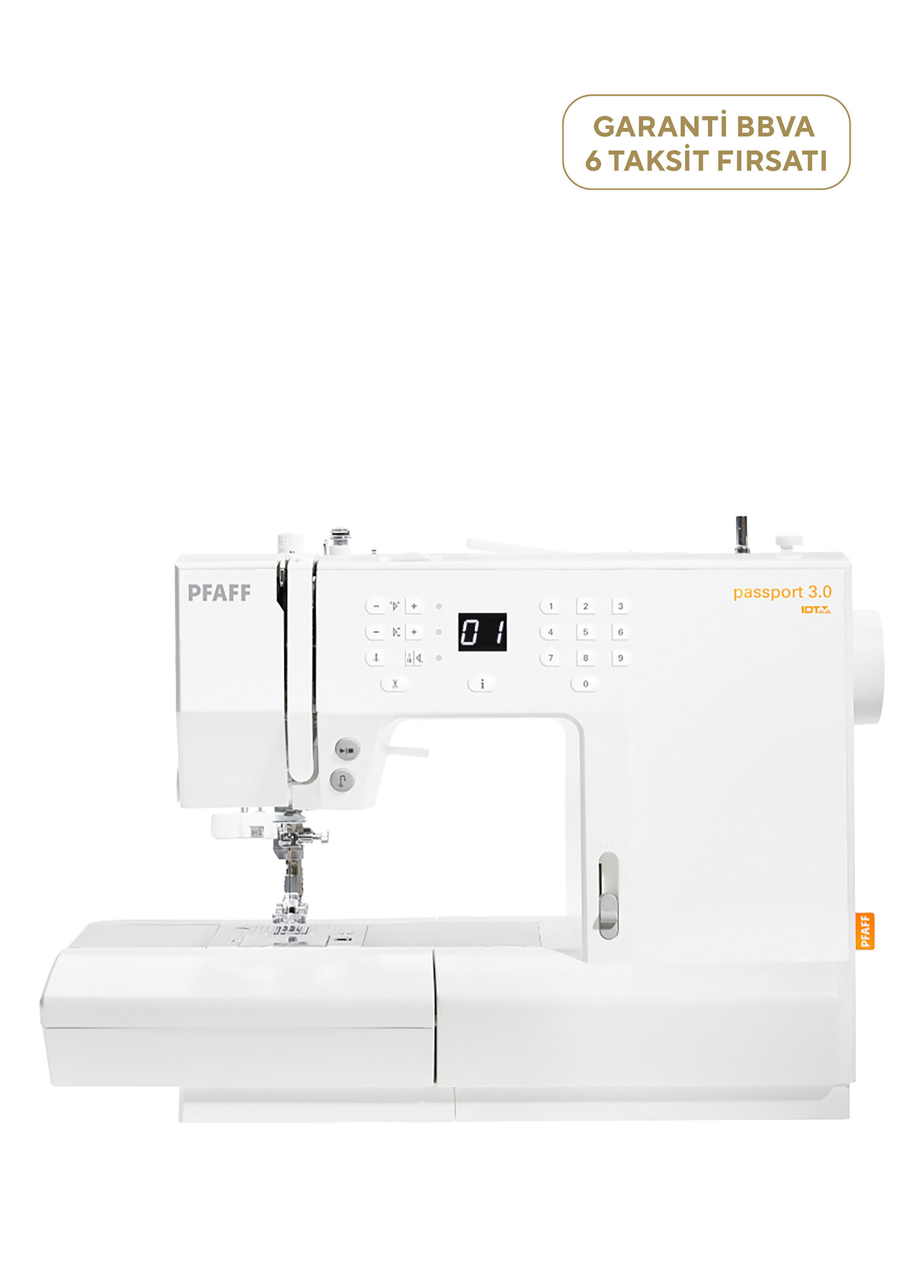 Passaport 3.0 Taşınabilir Kompakt Dikiş Makinesi